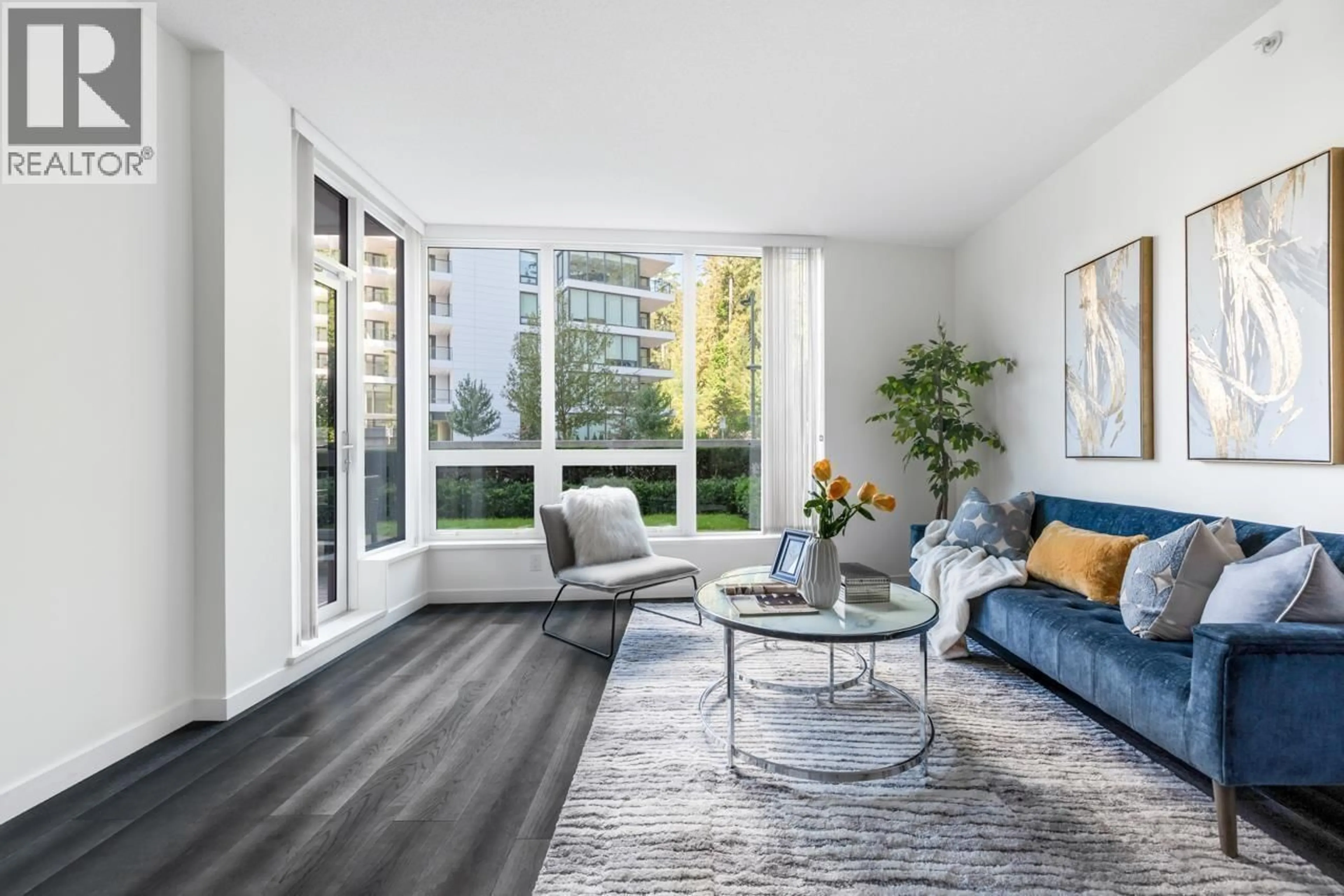 Living room with furniture, unknown for 101 - 5628 BIRNEY AVENUE, Vancouver British Columbia V6S0H7