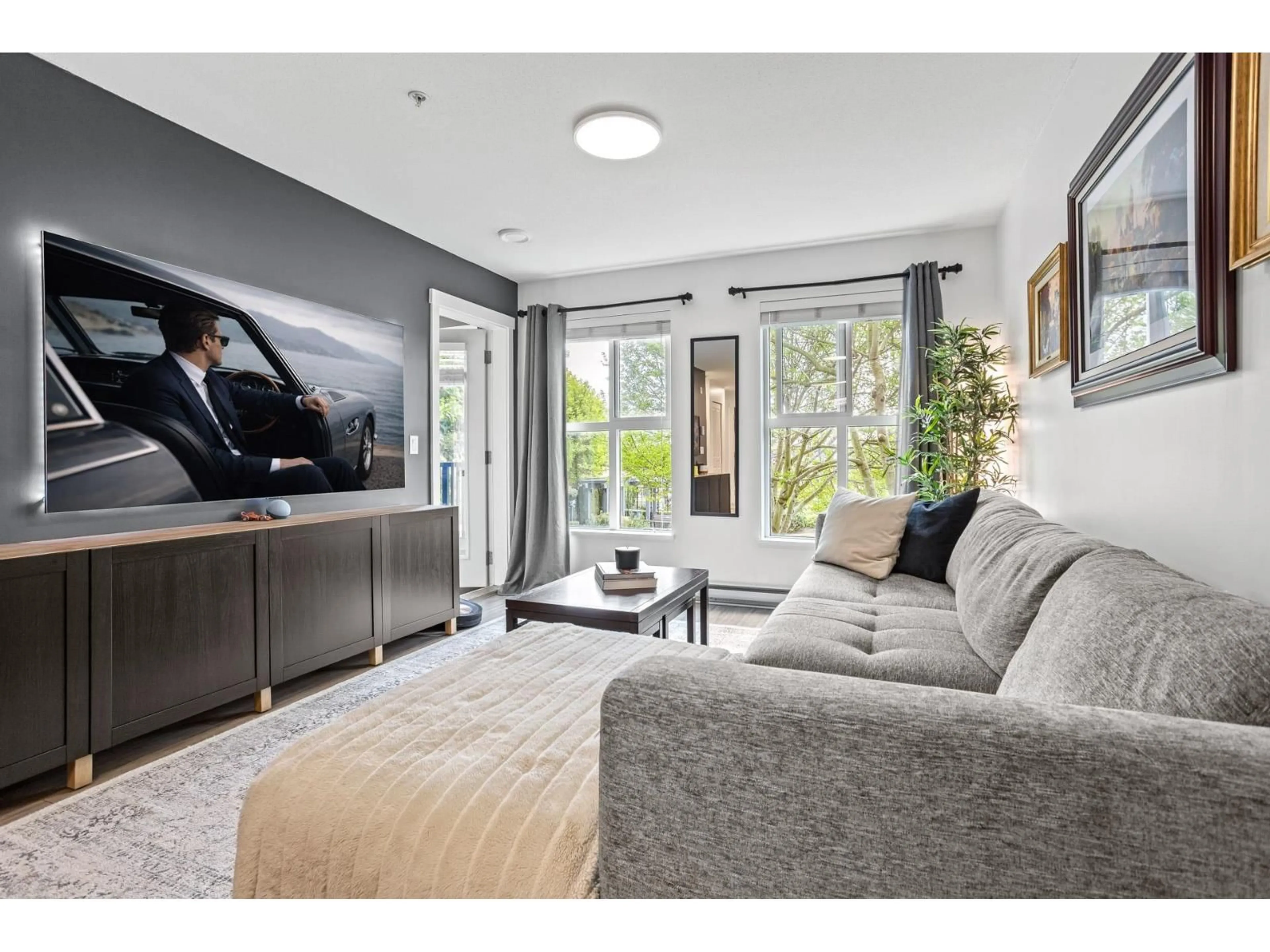 Living room with furniture, unknown for 212 - 3323 151 STREET, Surrey British Columbia V3Z0L3