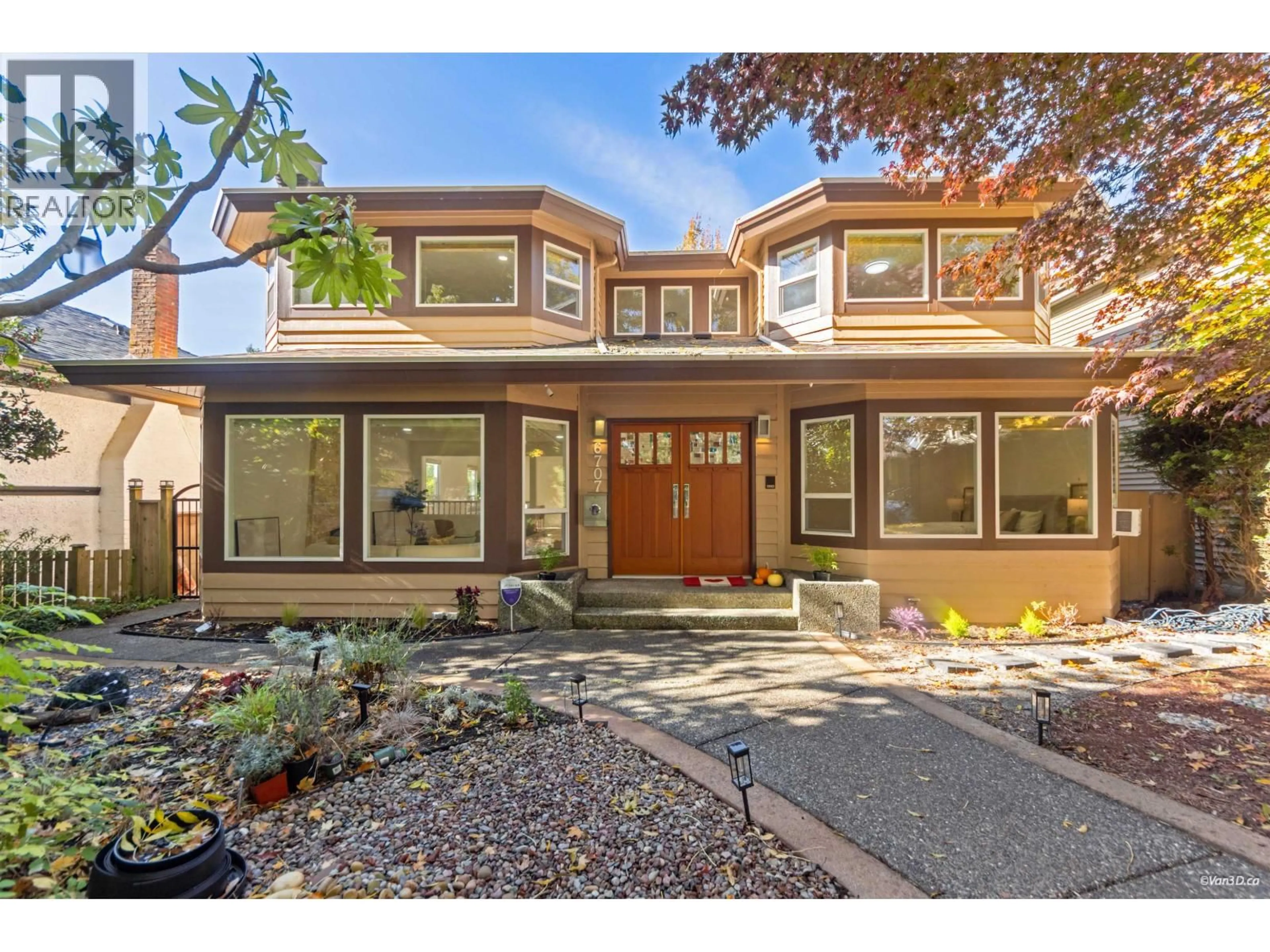 Home with brick exterior material, street for 6707 LABURNUM STREET, Vancouver British Columbia V6P5M6