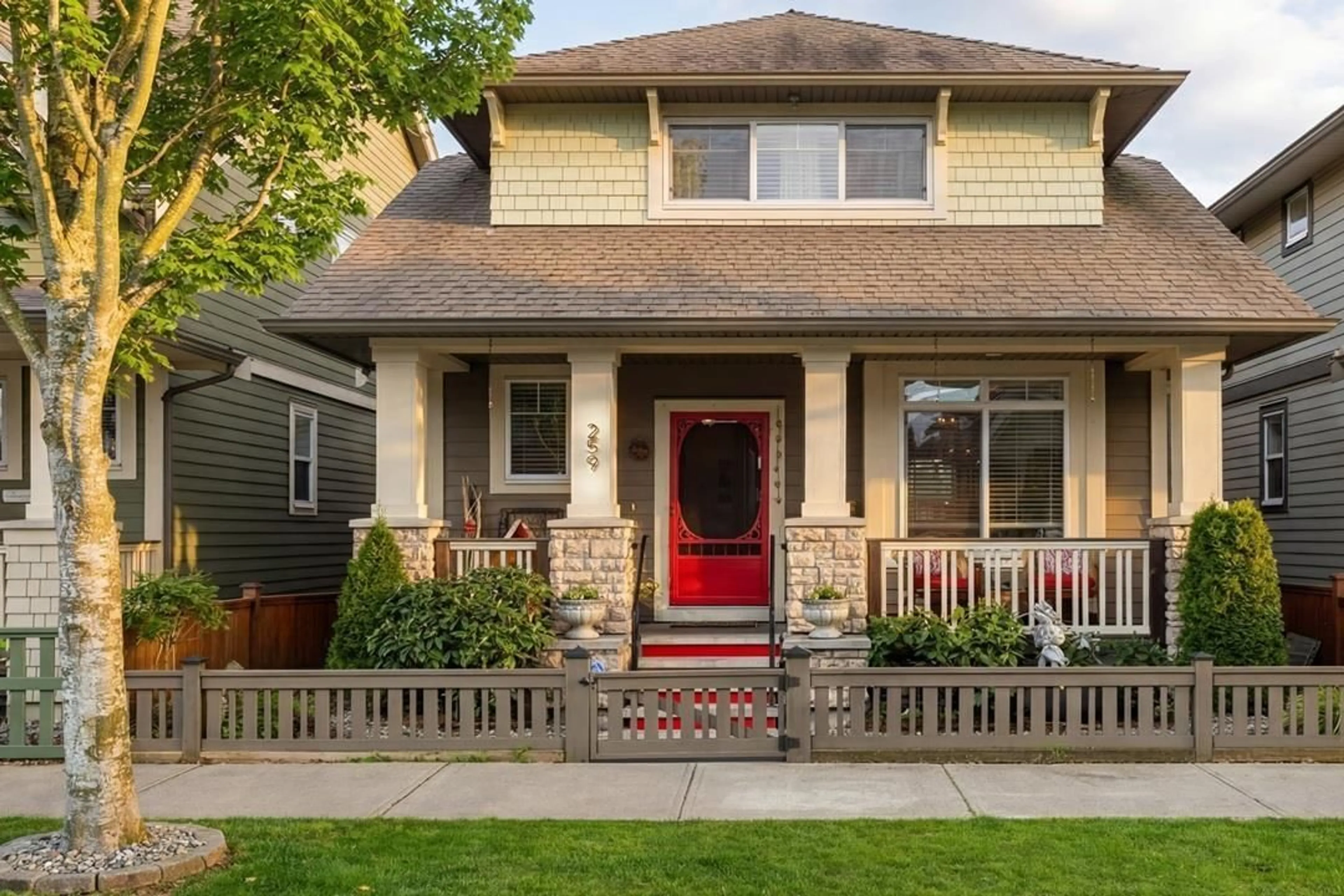 Home with brick exterior material, street for 259 172A STREET, Surrey British Columbia V3Z9R1