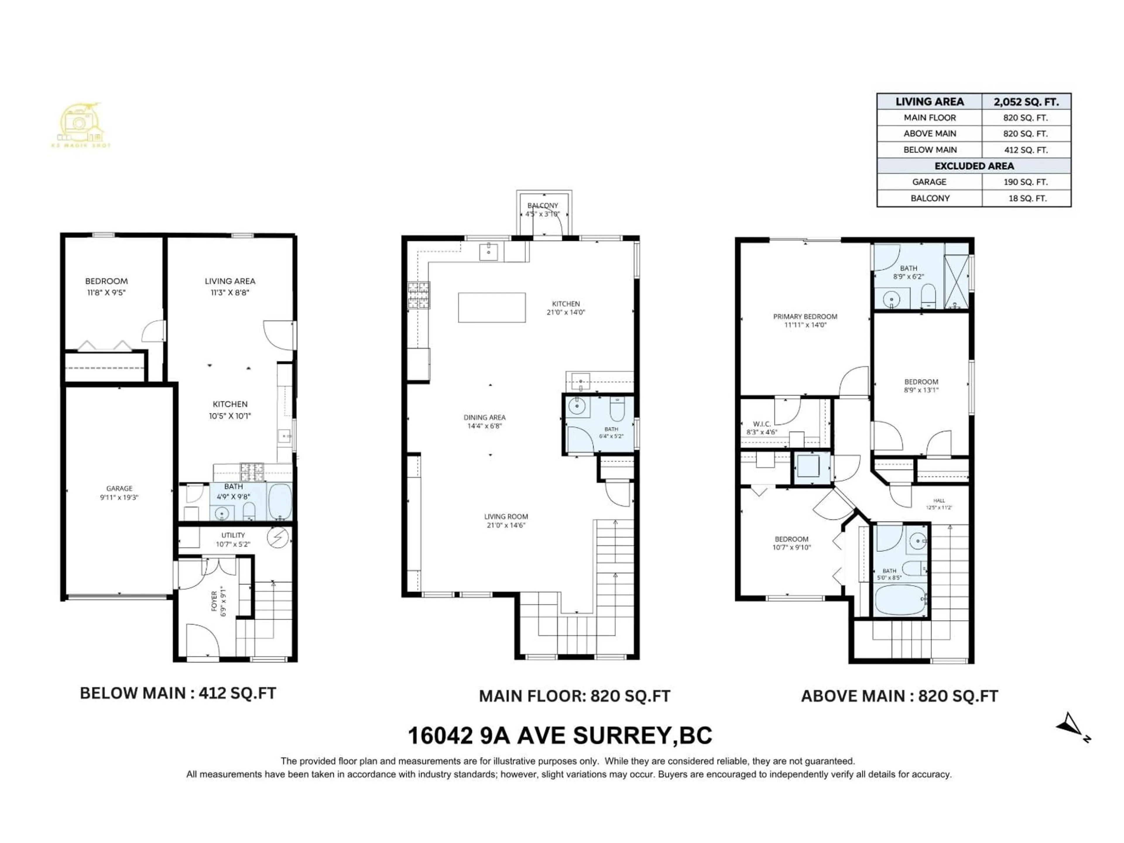 Floor plan for 101 - 16042 9A AVENUE, Surrey British Columbia V4A9A7