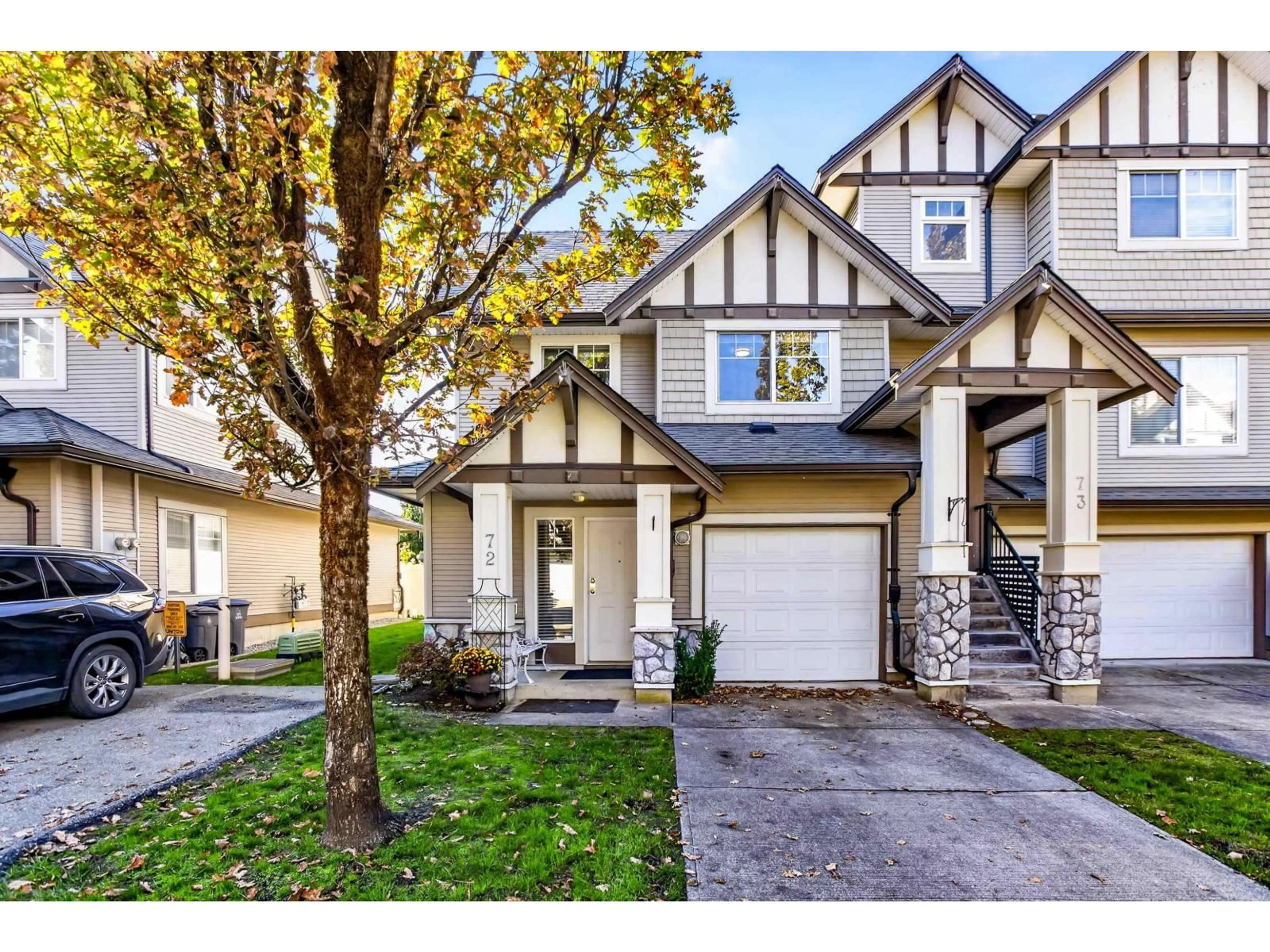 Home with vinyl exterior material, street for 72 - 18221 68 AVENUE, Surrey British Columbia V3S9J1