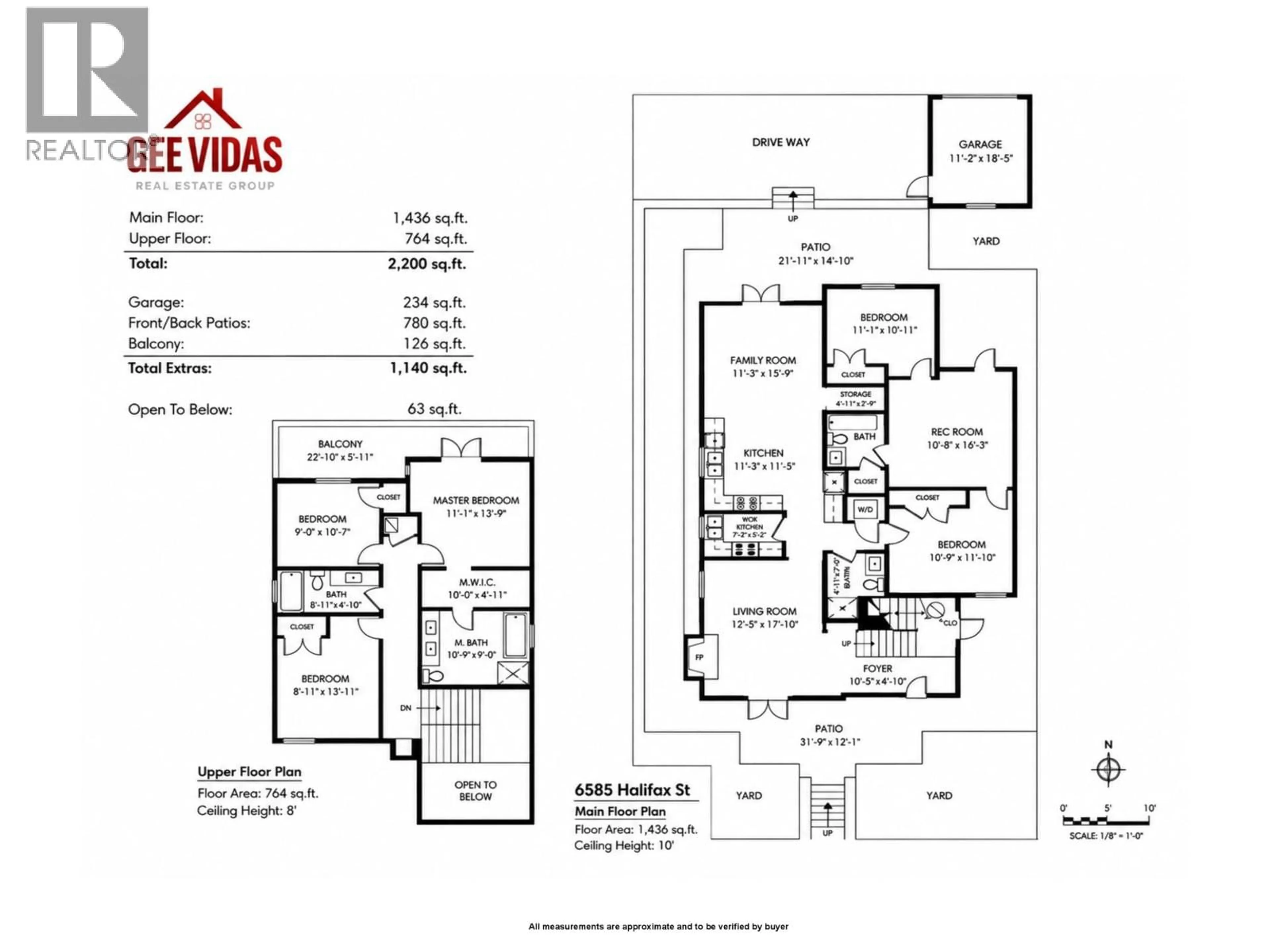Floor plan for 6585 HALIFAX STREET, Burnaby British Columbia V5B2P9