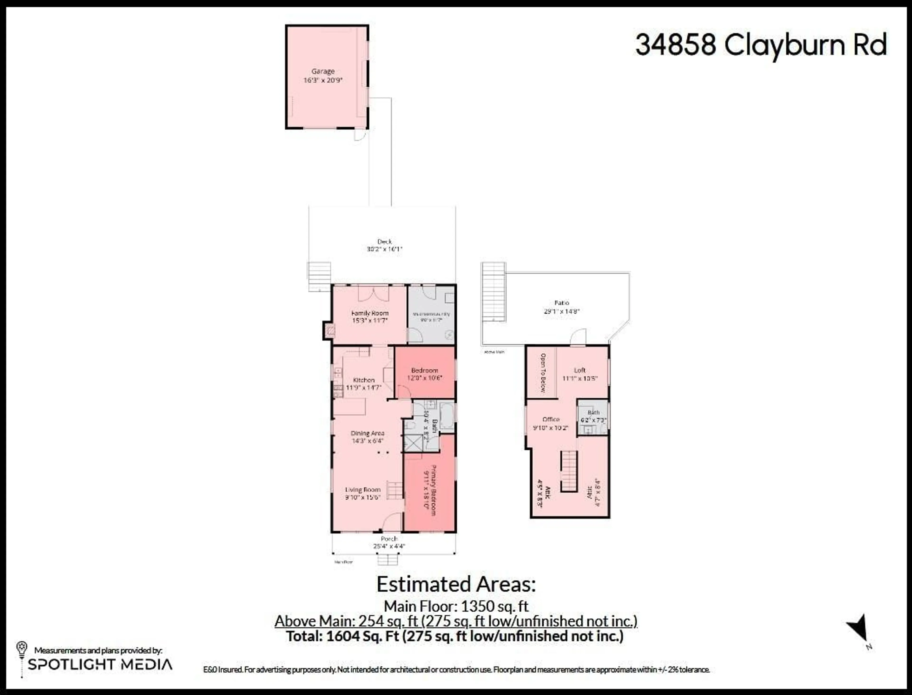 Floor plan for 34858 CLAYBURN ROAD, Abbotsford British Columbia V2S7Y9