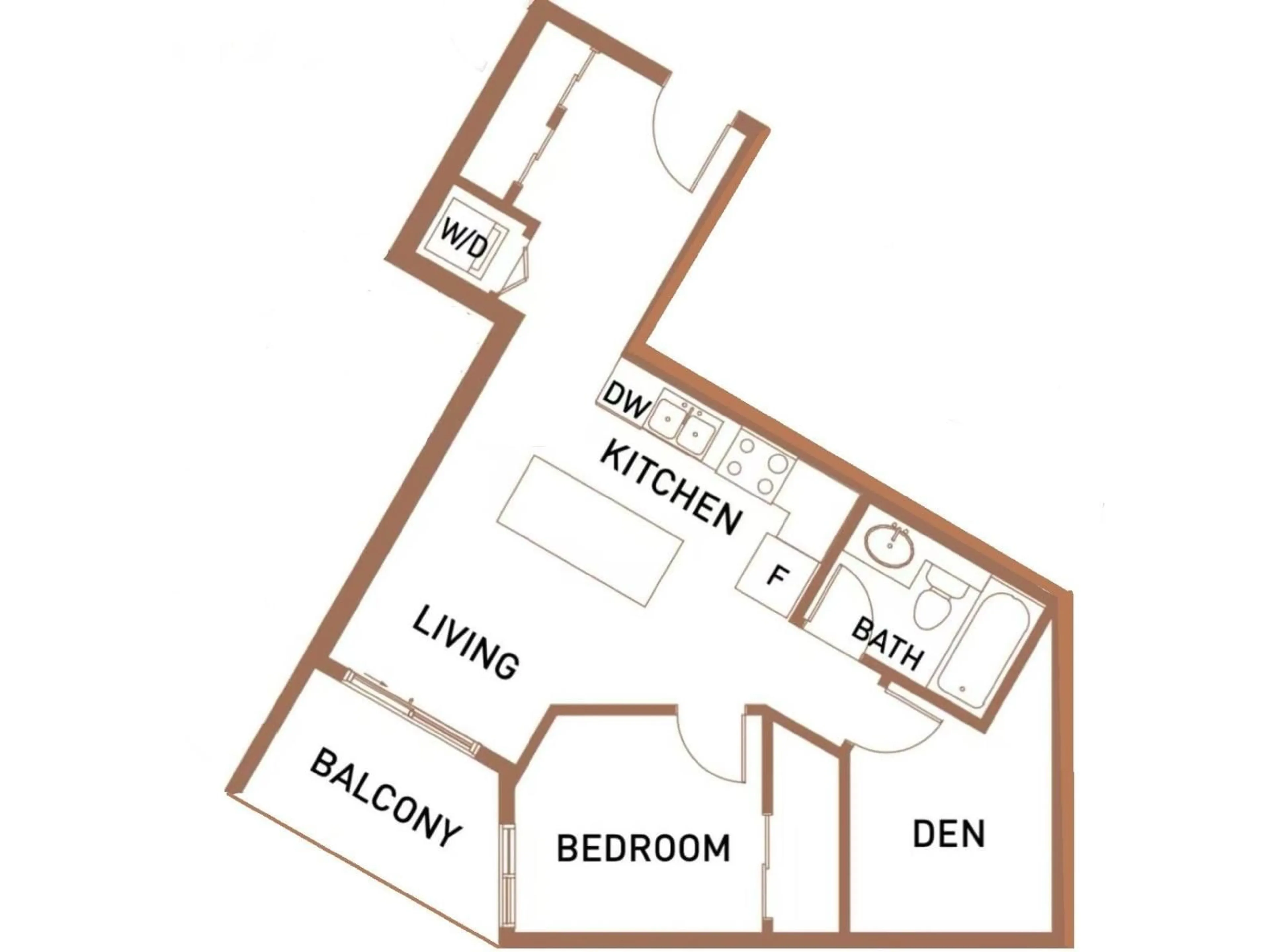 Floor plan for 321 - 13968 LAUREL DRIVE, Surrey British Columbia V3T0S9