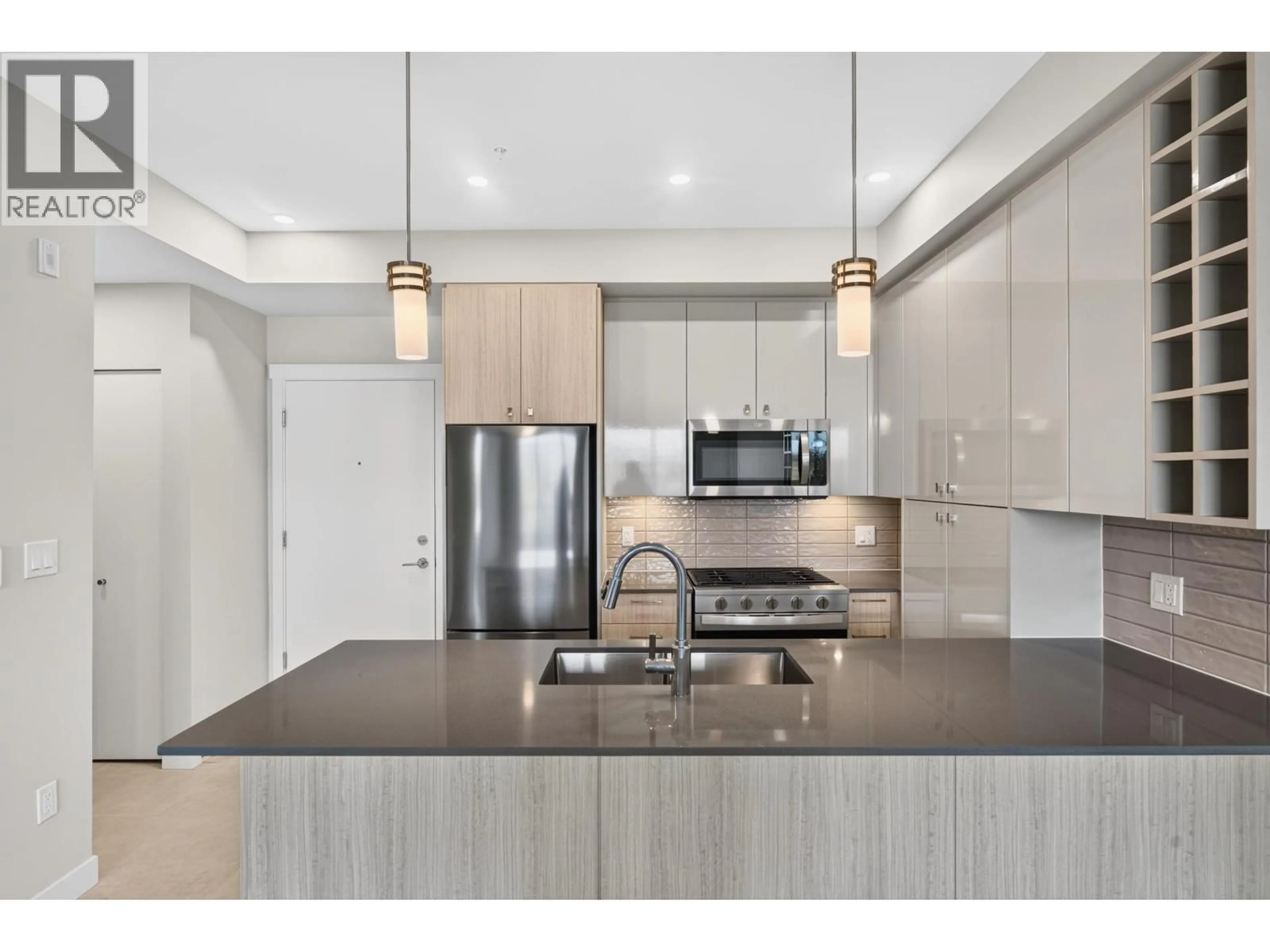 Open concept kitchen, unknown for 418 - 23222 GILLEY ROAD, Richmond British Columbia V6V0C8