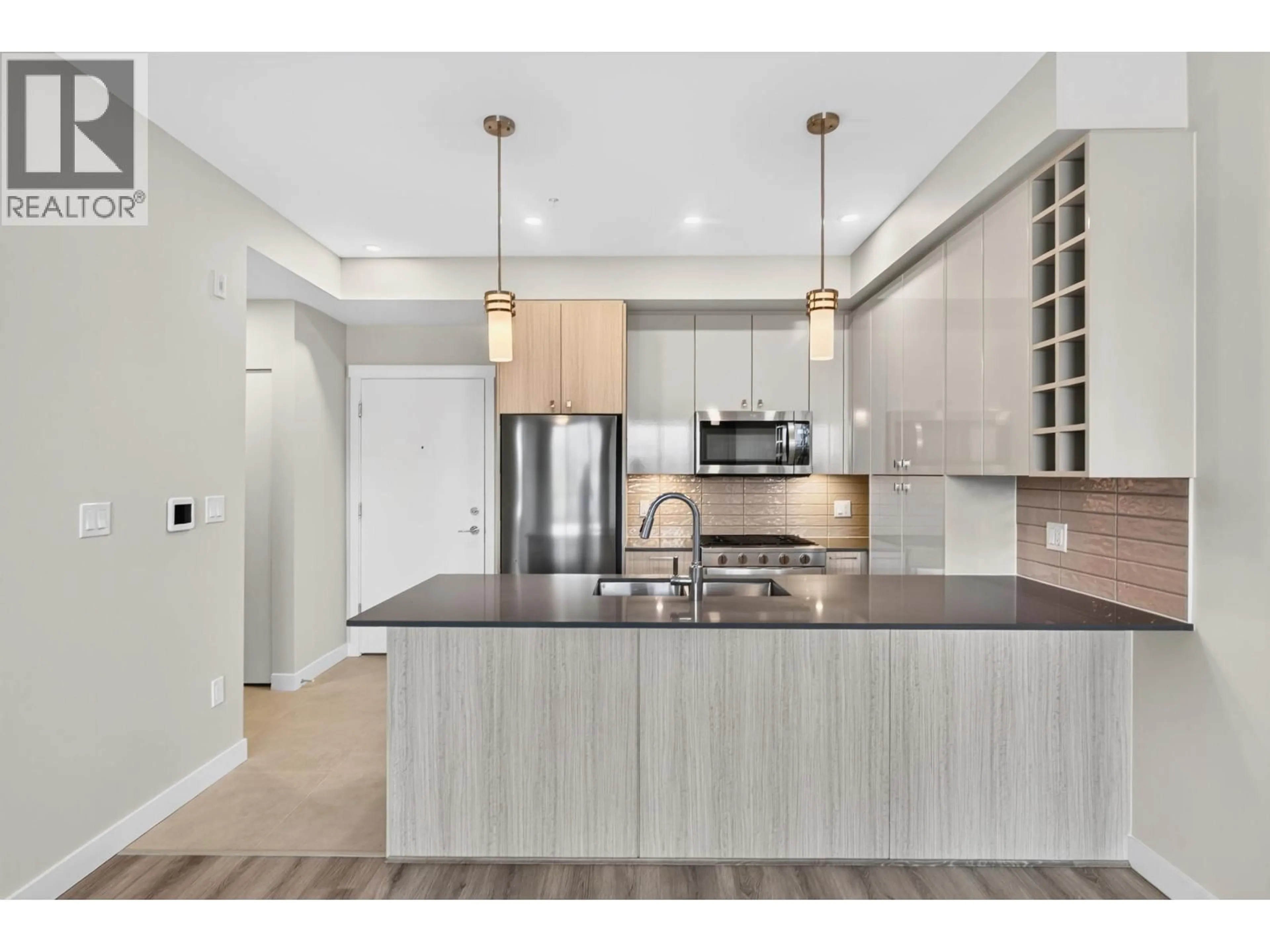 Open concept kitchen, unknown for 418 - 23222 GILLEY ROAD, Richmond British Columbia V6V0C8