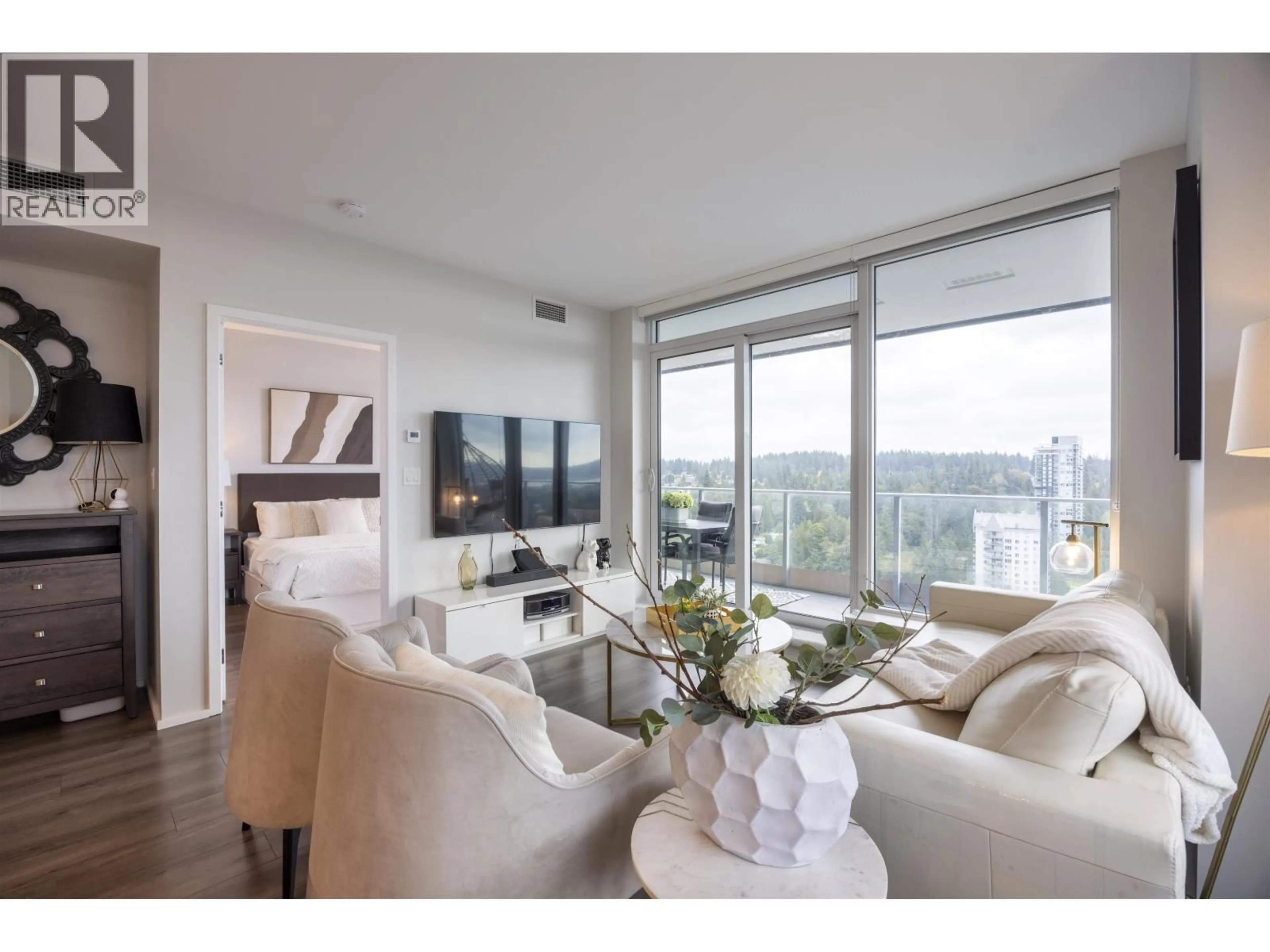 Living room with furniture, unknown for 2606 - 3888 EVERGREEN PLACE, Burnaby British Columbia V3J0M3
