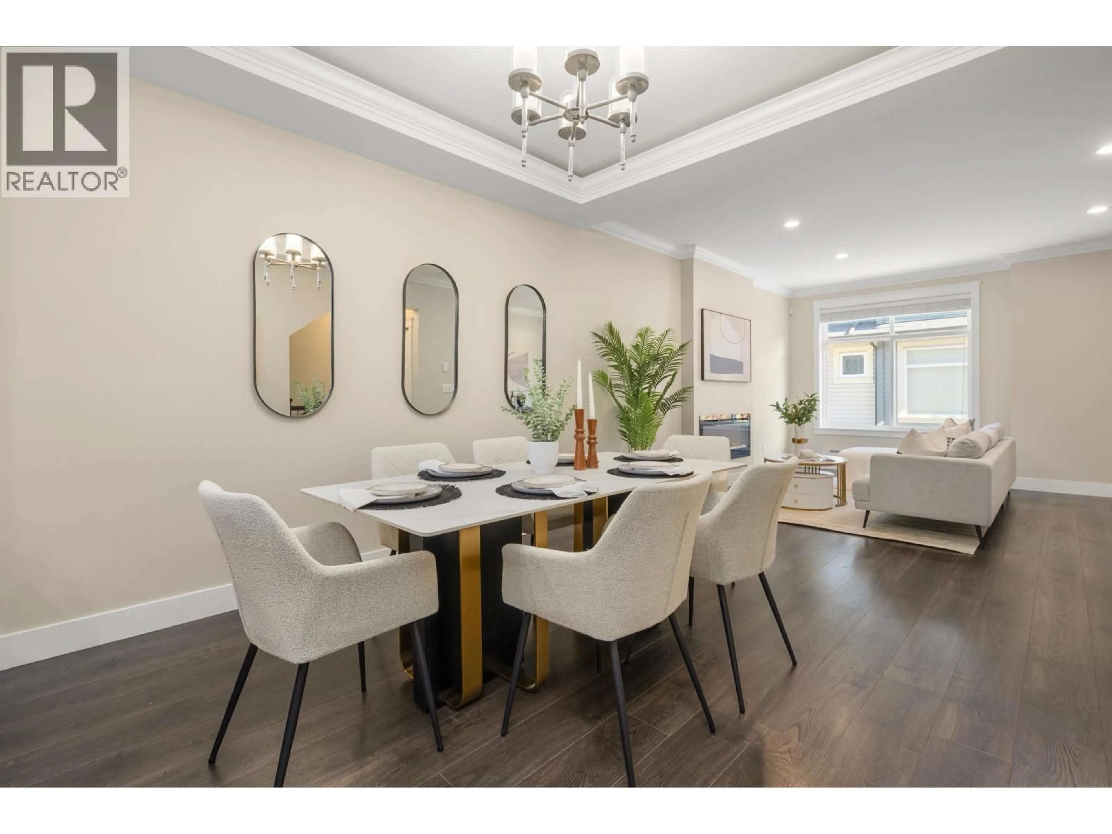 Dining room, wood/laminate floor for 14 - 6033 WILLIAMS ROAD, Richmond British Columbia V7E1K4