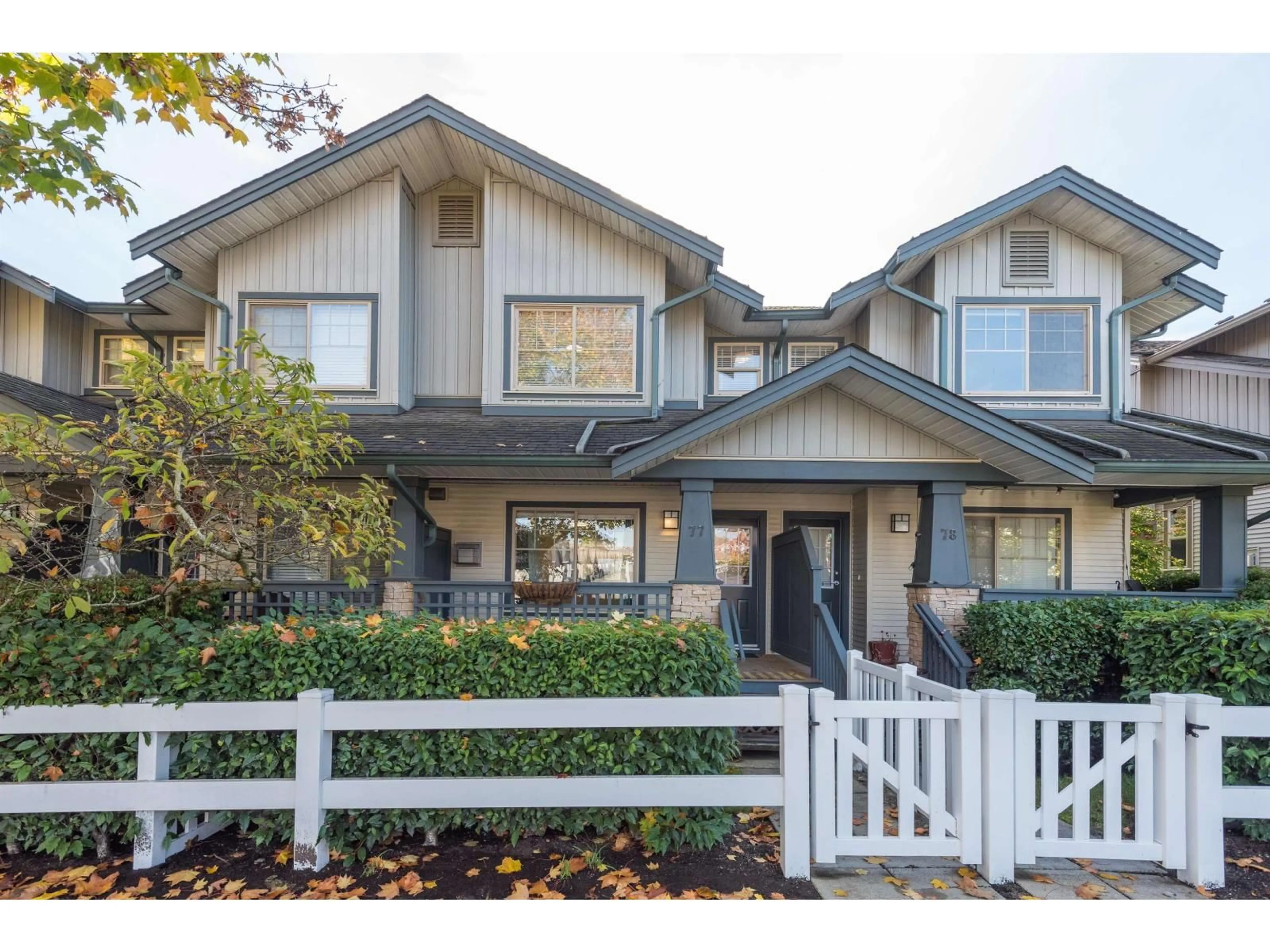 Home with vinyl exterior material, street for 77 - 19250 65 AVENUE, Surrey British Columbia V4N5R7