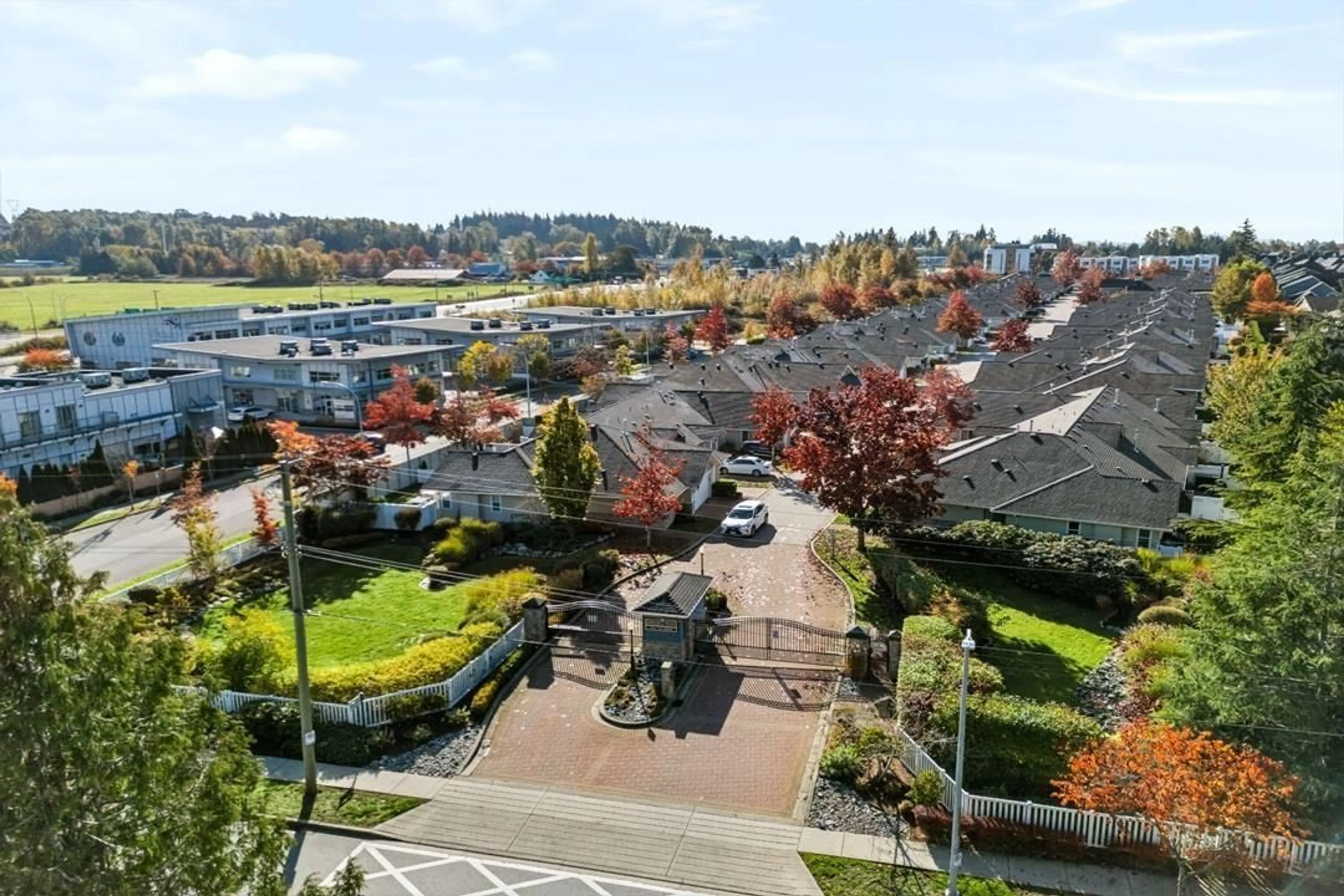 A pic from outside/outdoor area/front of a property/back of a property/a pic from drone, mountain view for 14 - 17516 4 AVENUE, Surrey British Columbia V3S0R9