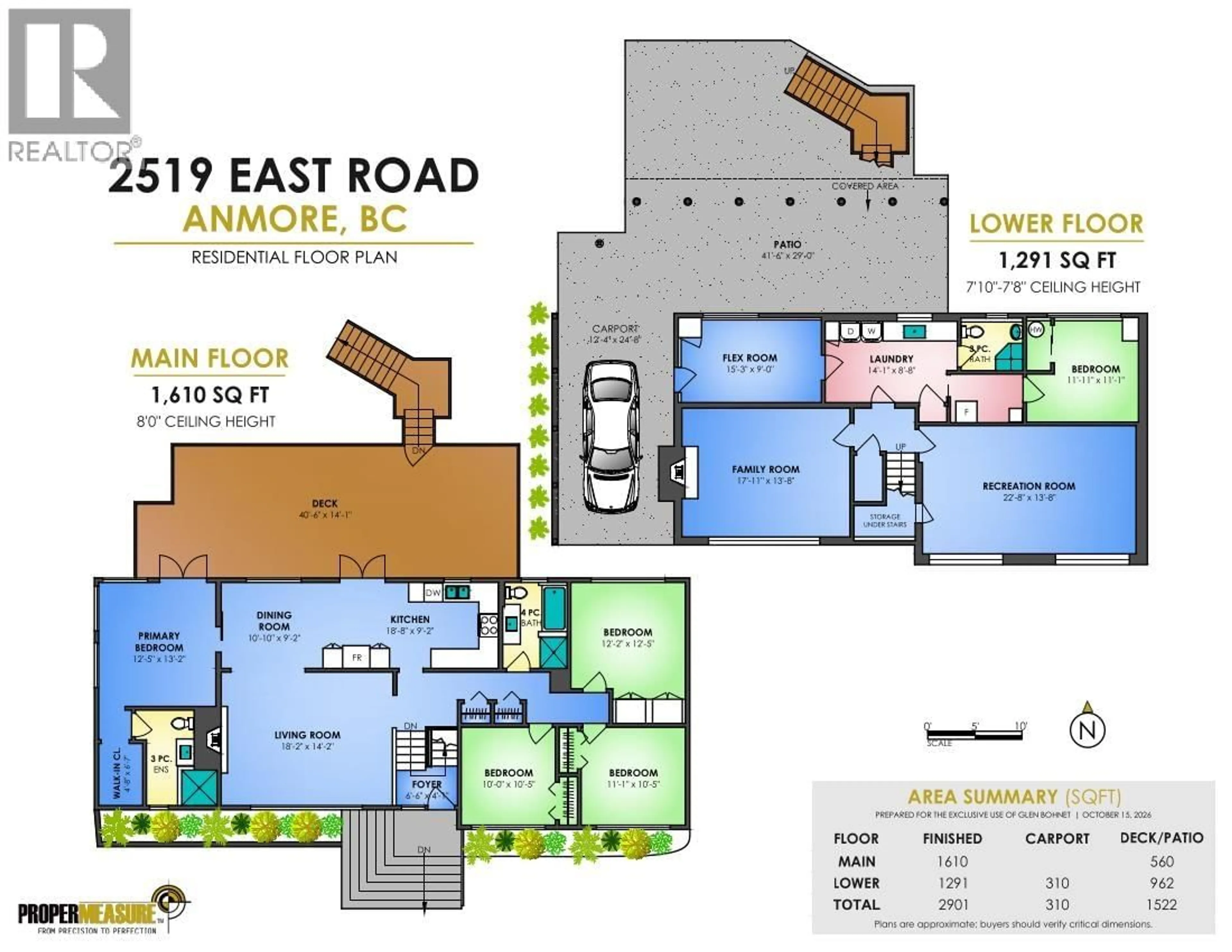 Floor plan for 2519 EAST ROAD, Anmore British Columbia V3H5G9