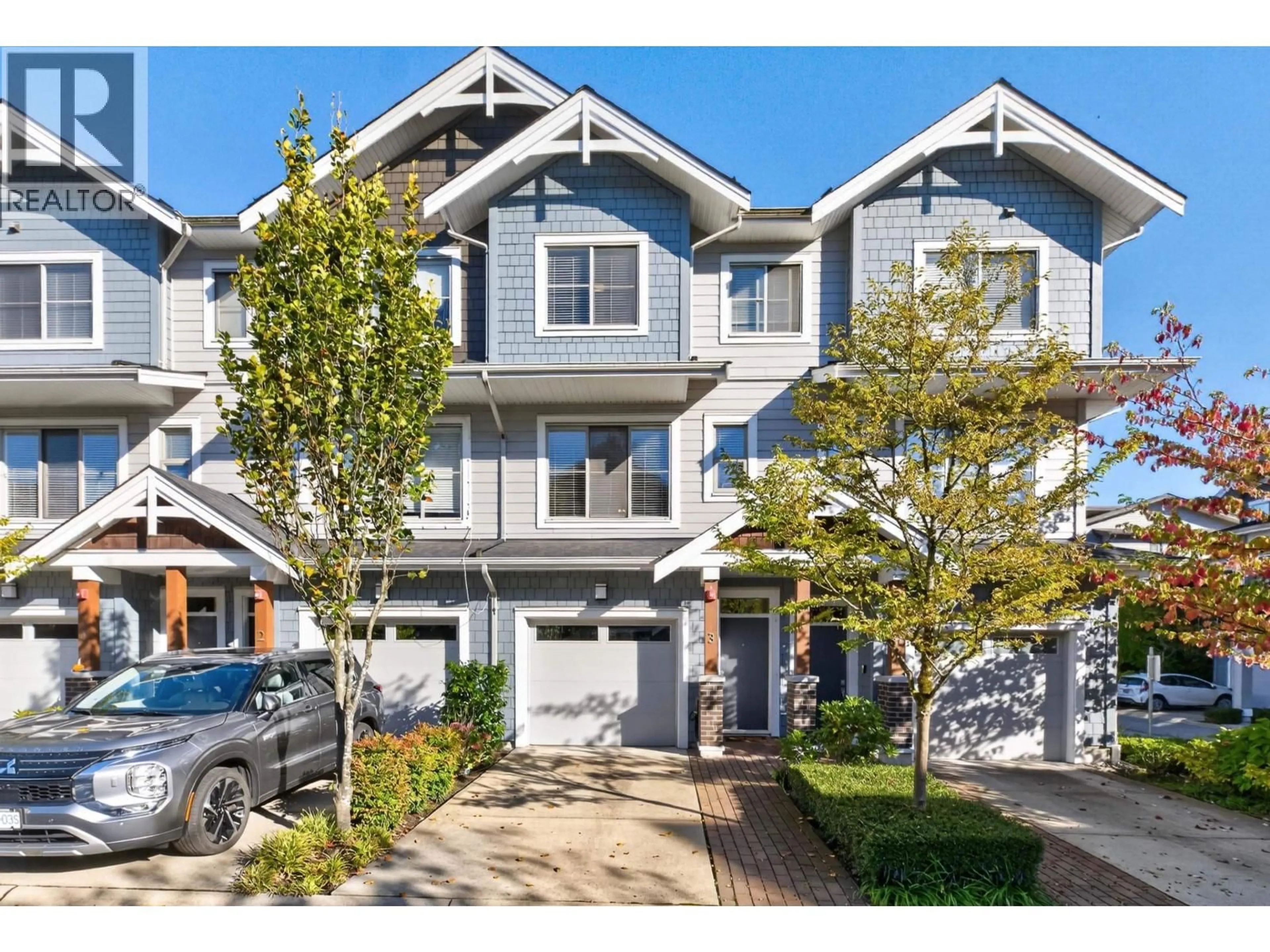 Home with vinyl exterior material, street for 3 - 2145 PRAIRIE AVENUE, Port Coquitlam British Columbia V3B1V6