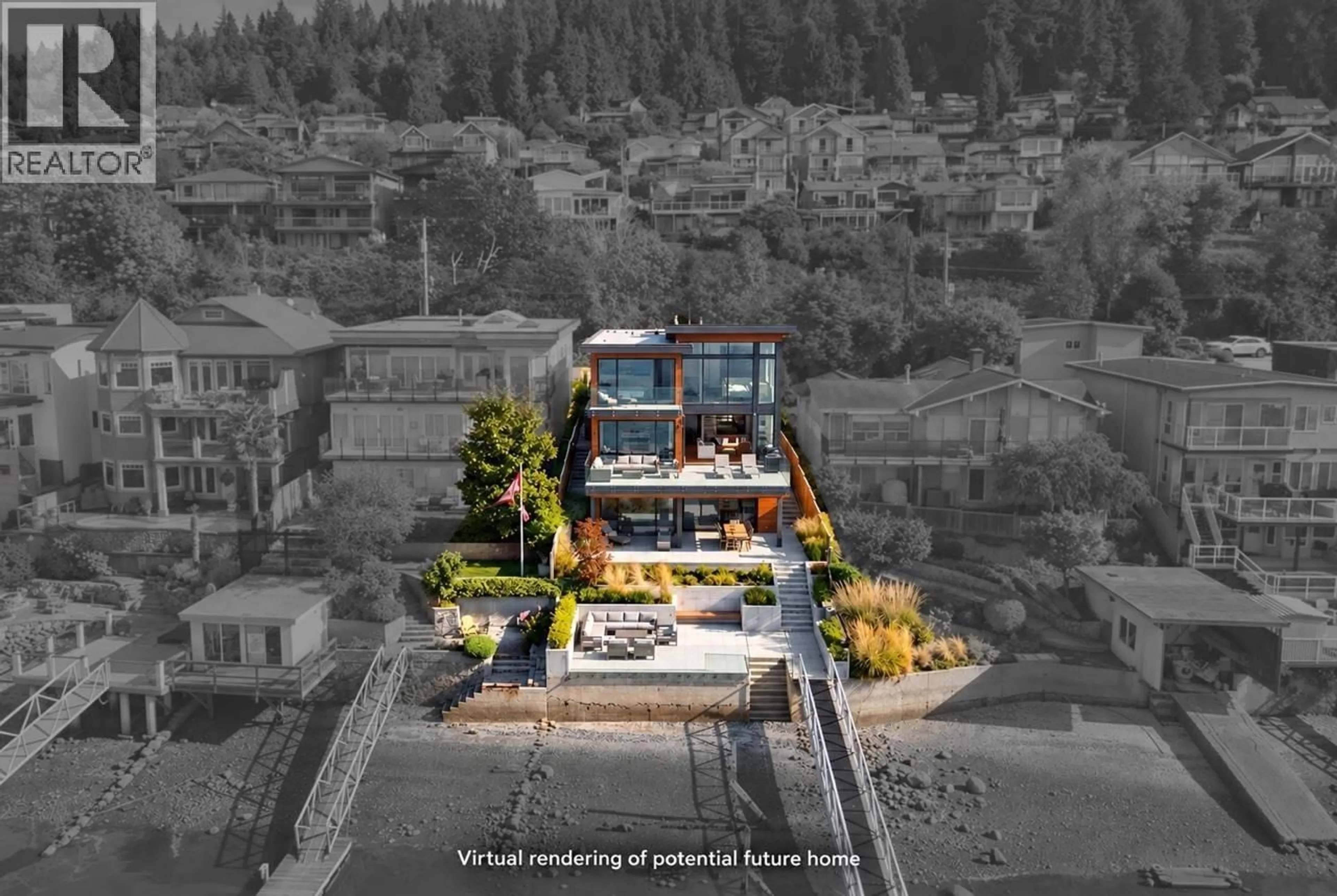 A pic from outside/outdoor area/front of a property/back of a property/a pic from drone, unknown for 1112 ALDERSIDE ROAD, Port Moody British Columbia V3H2C7