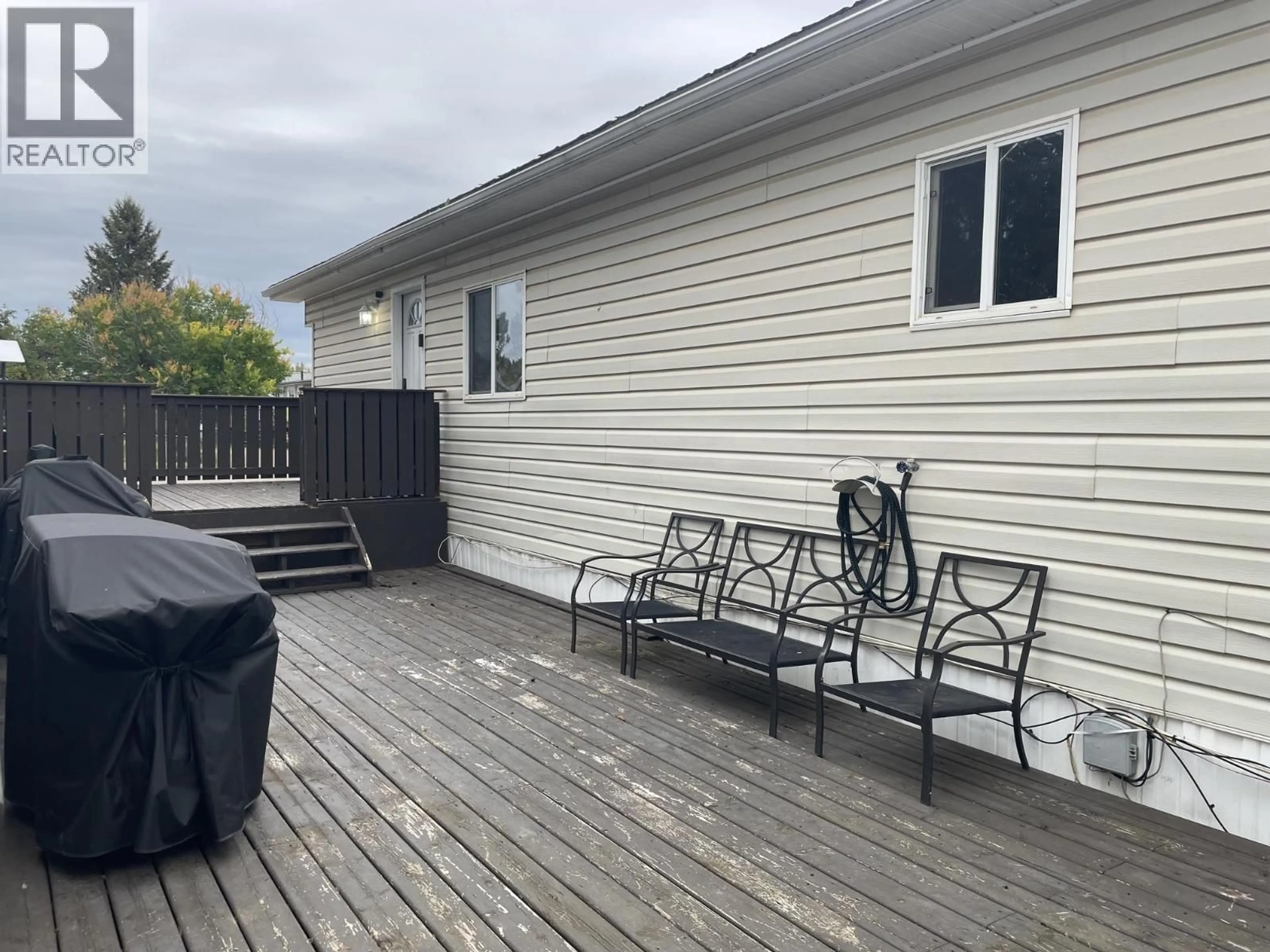 Patio, water/lake/river/ocean view for 4107 53 AVENUE, Fort Nelson British Columbia V0C1R0