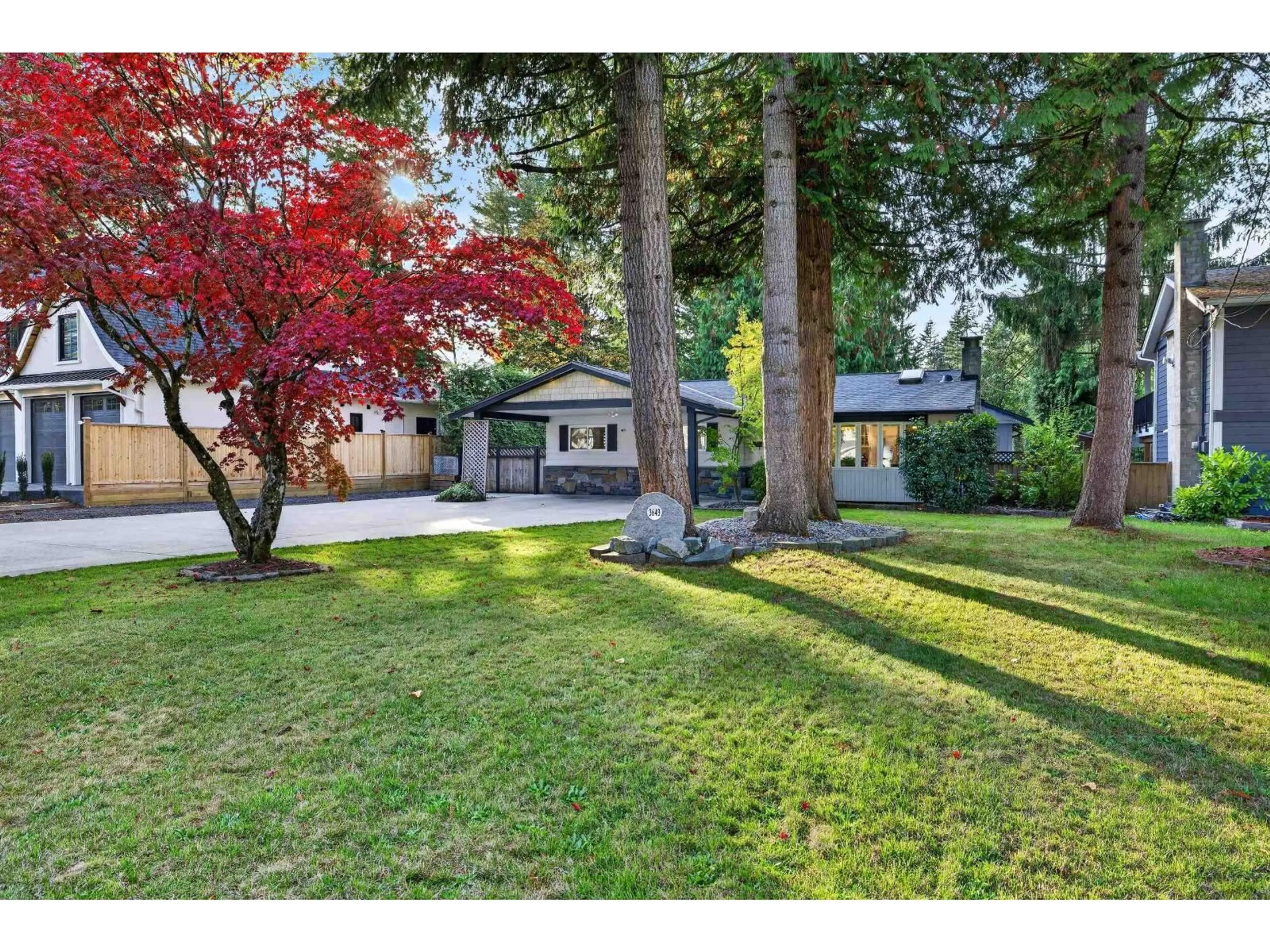 A pic from outside/outdoor area/front of a property/back of a property/a pic from drone, street for 3643 204A STREET, Langley British Columbia V3A4S5