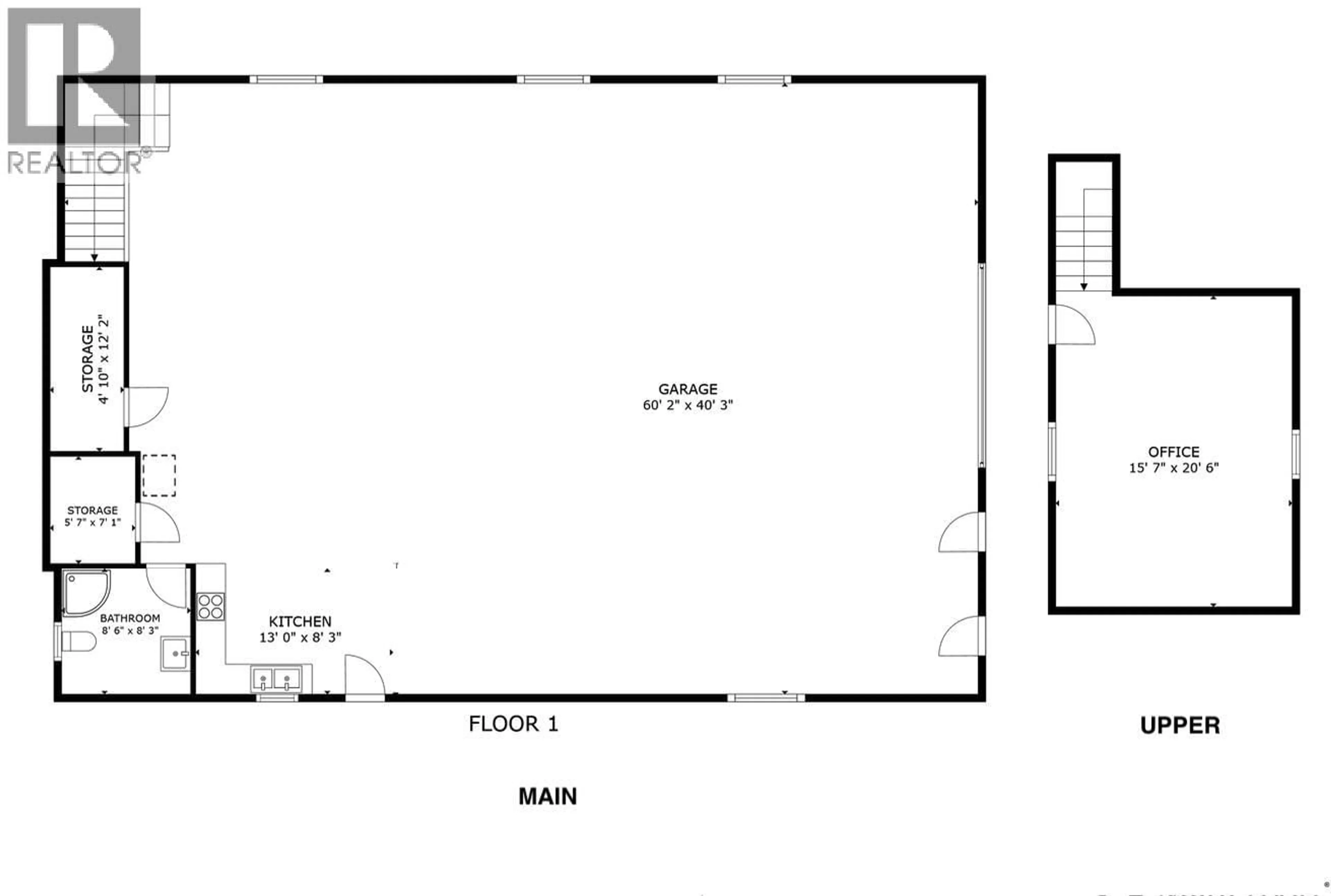 Floor plan for 13109 SUNNYSIDE DRIVE, Charlie Lake British Columbia V0C1H0