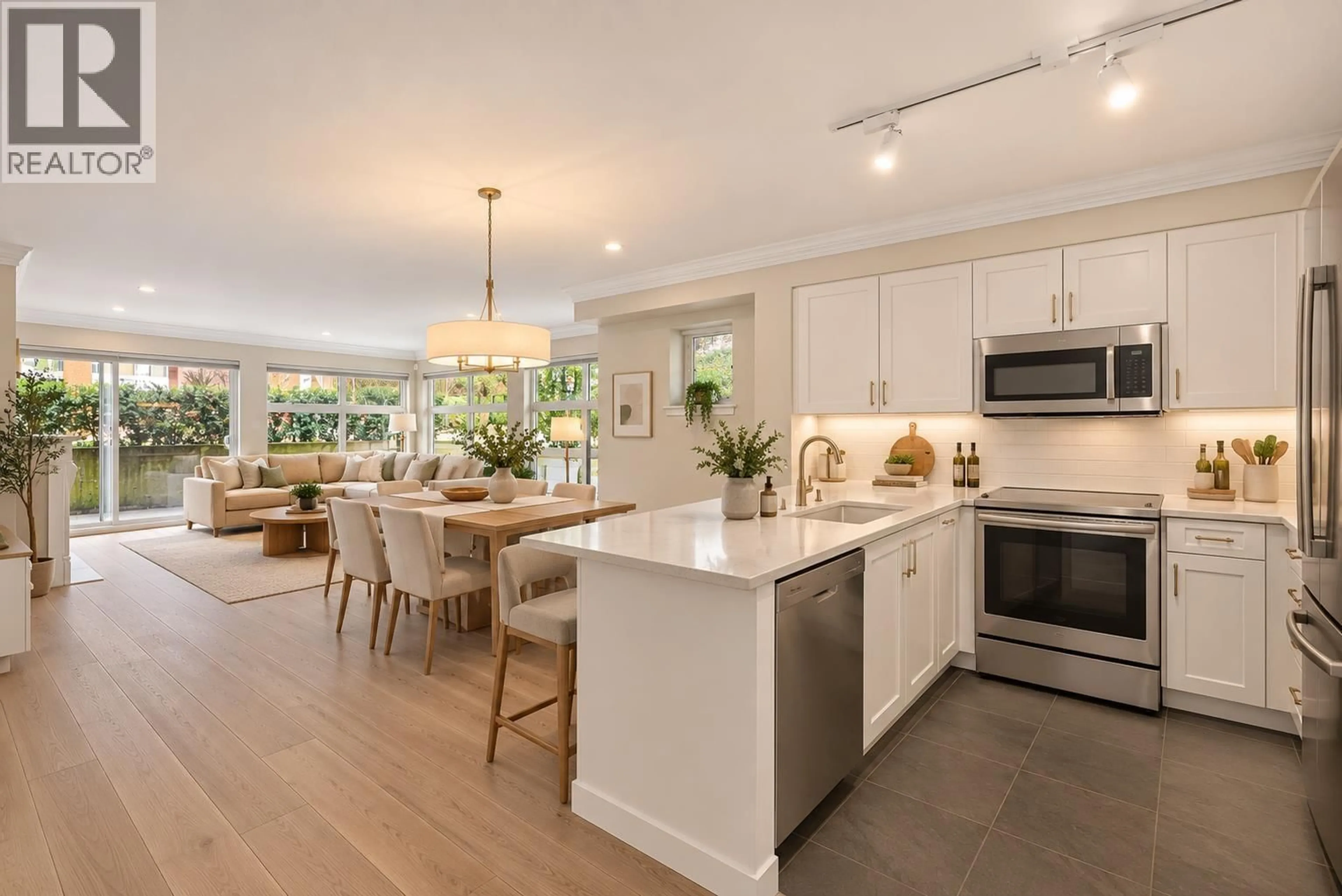 Open concept kitchen, unknown for 104 - 2815 YEW STREET, Vancouver British Columbia V6K3H6