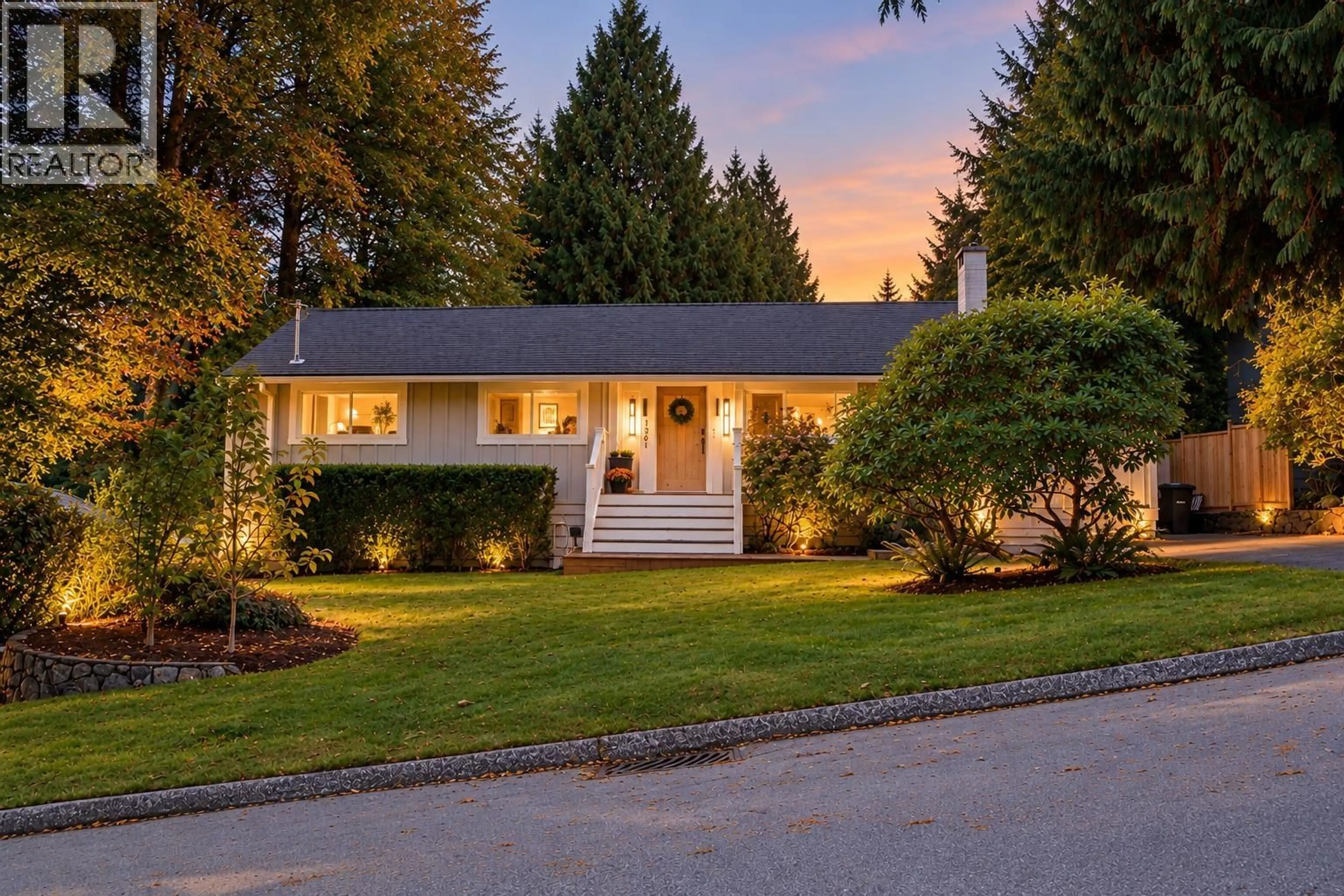 Home with vinyl exterior material, street for 1361 15TH STREET, North Vancouver British Columbia V7J1K9