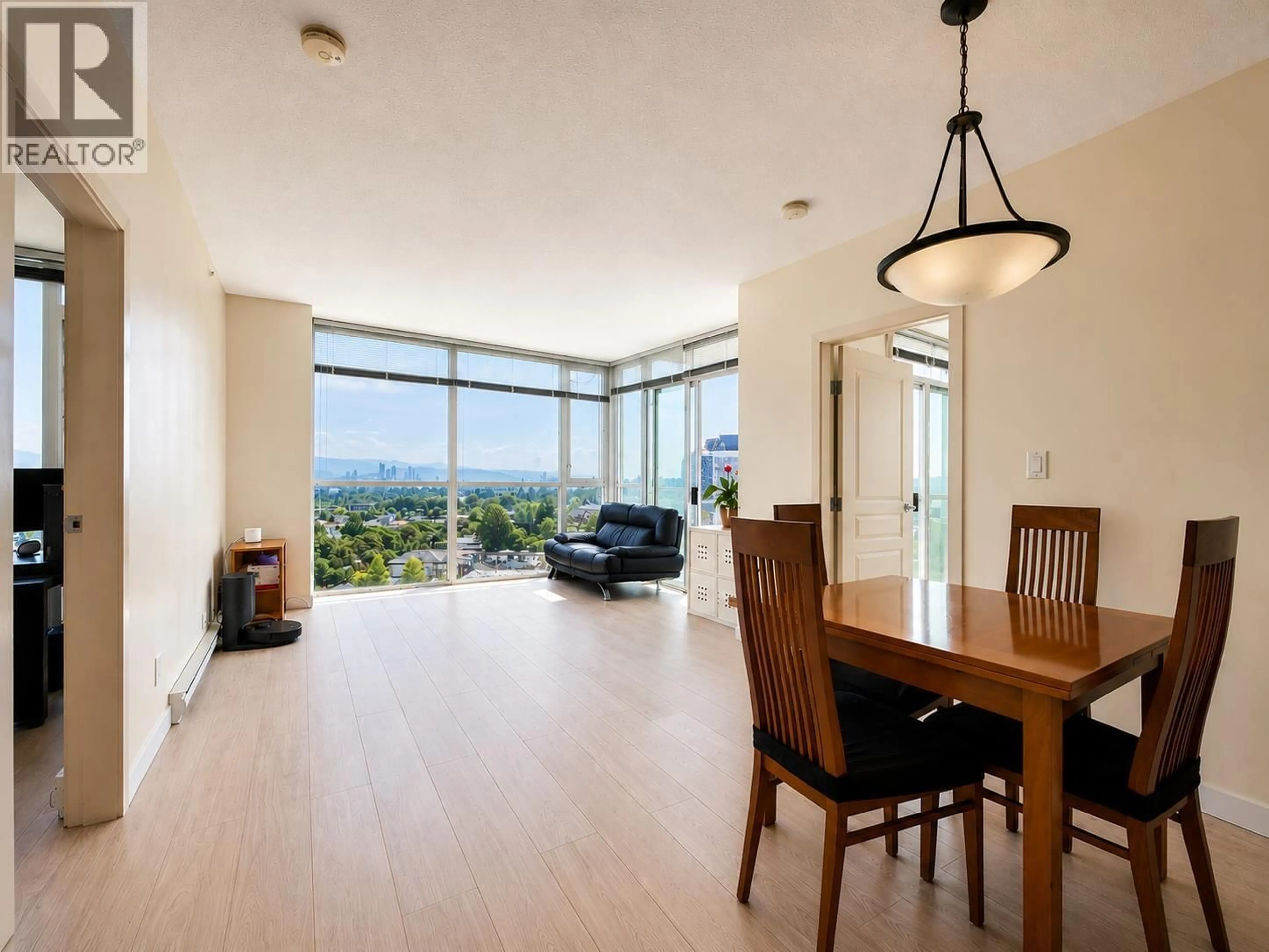 Dining room, wood/laminate floor for 1307 - 4028 KNIGHT STREET, Vancouver British Columbia V5N5Y8