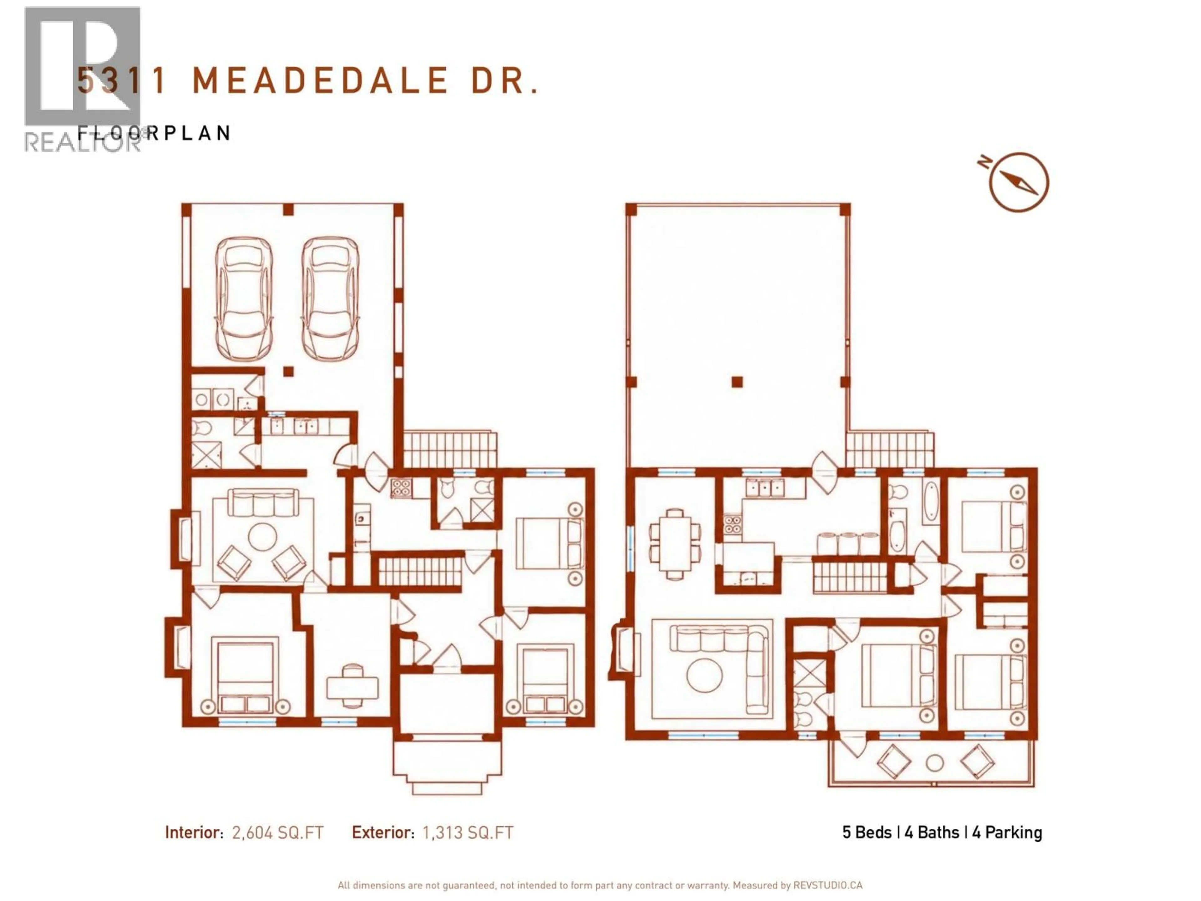 Floor plan for 5311 MEADEDALE DRIVE, Burnaby British Columbia V5B2E6