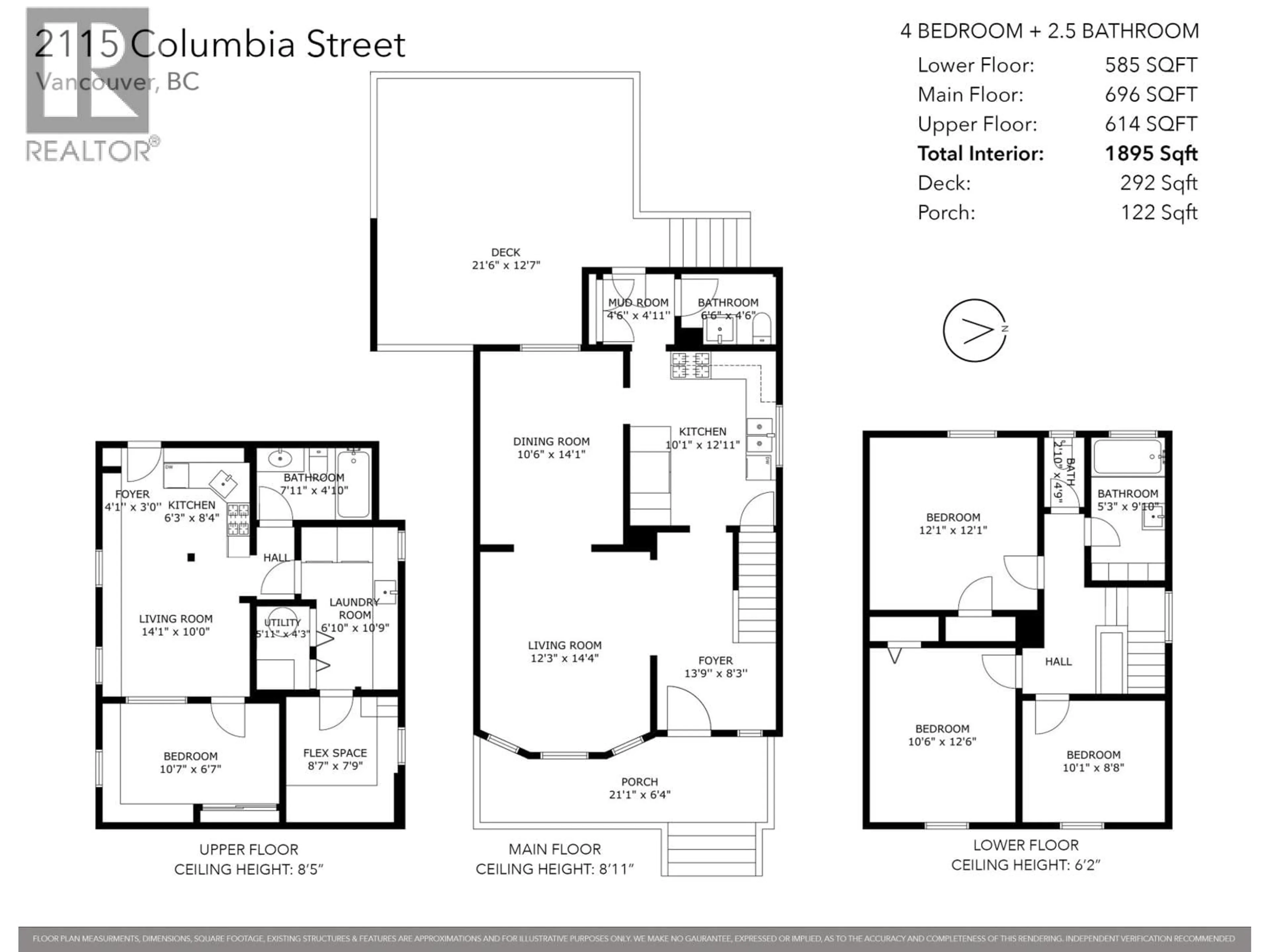 Floor plan for 2115 COLUMBIA STREET, Vancouver British Columbia V5Y3E2