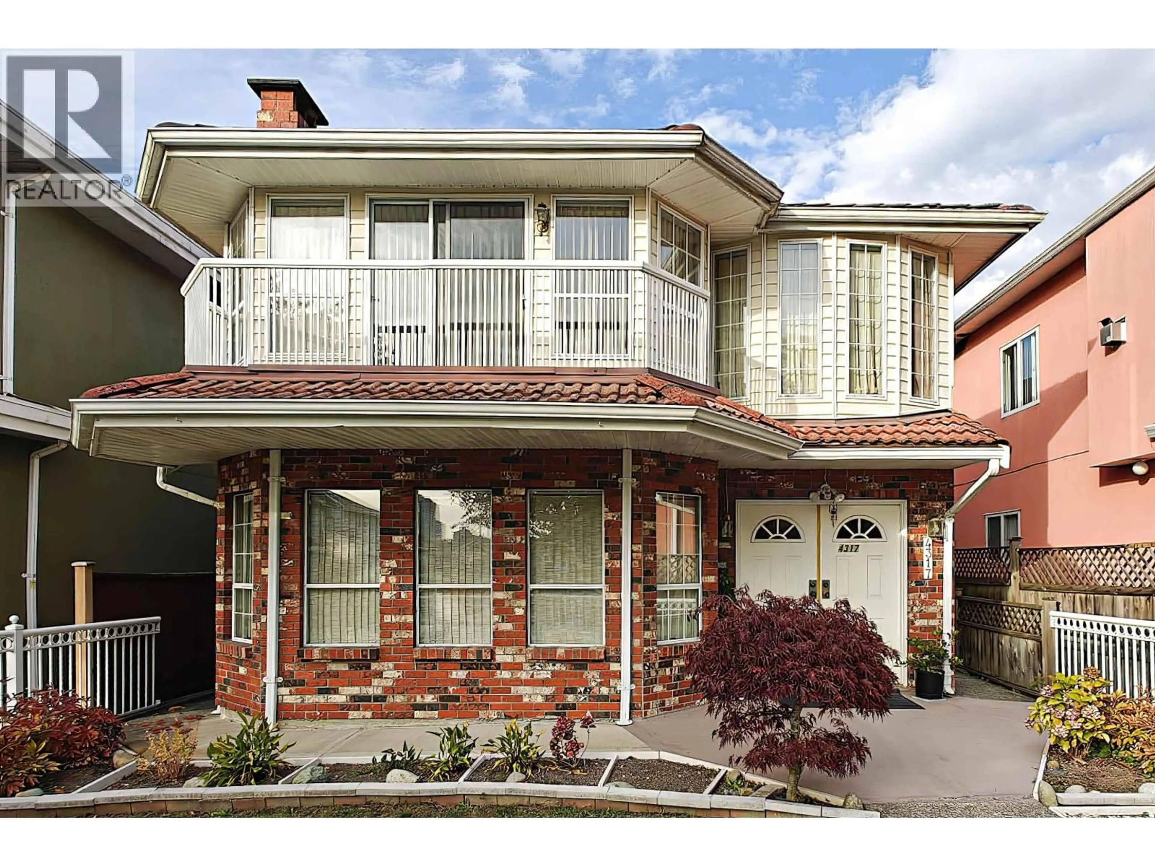 Home with brick exterior material, street for 4317 GEORGIA STREET, Burnaby British Columbia V5C2T9