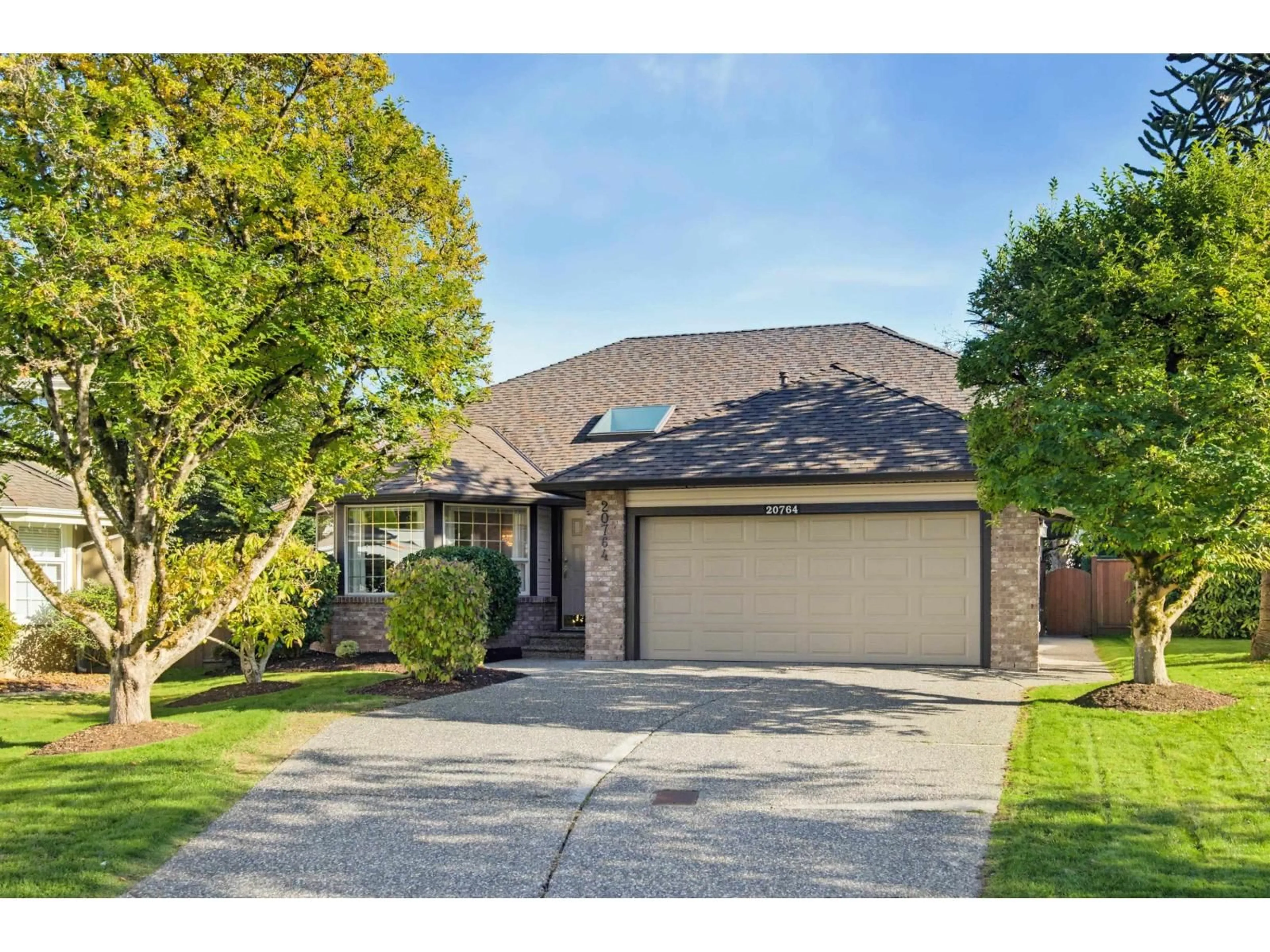 Home with brick exterior material, street for 20764 91A AVENUE, Langley British Columbia V1M2P6