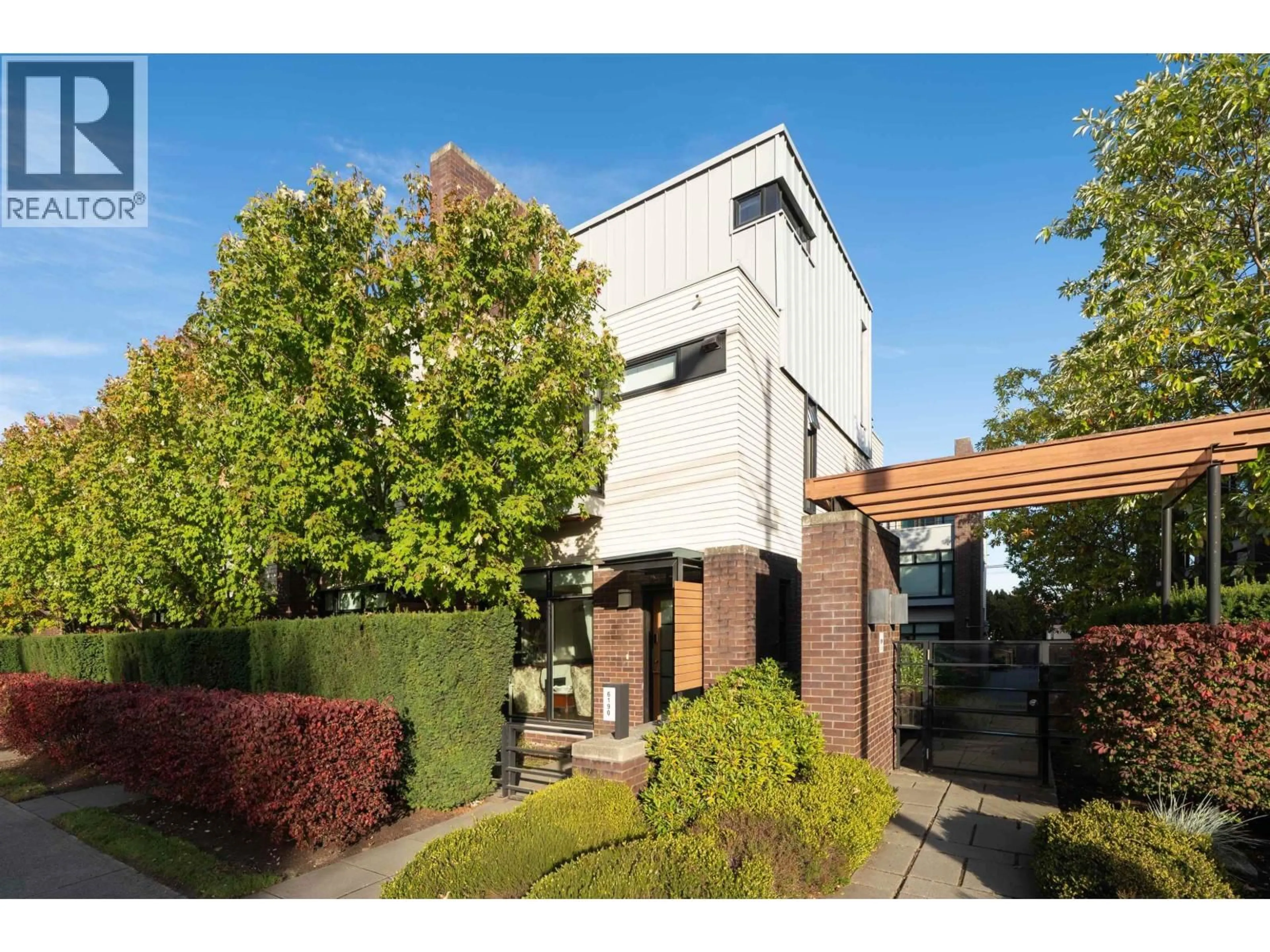 Home with brick exterior material, street for 6190 OAK STREET, Vancouver British Columbia V6M2W2