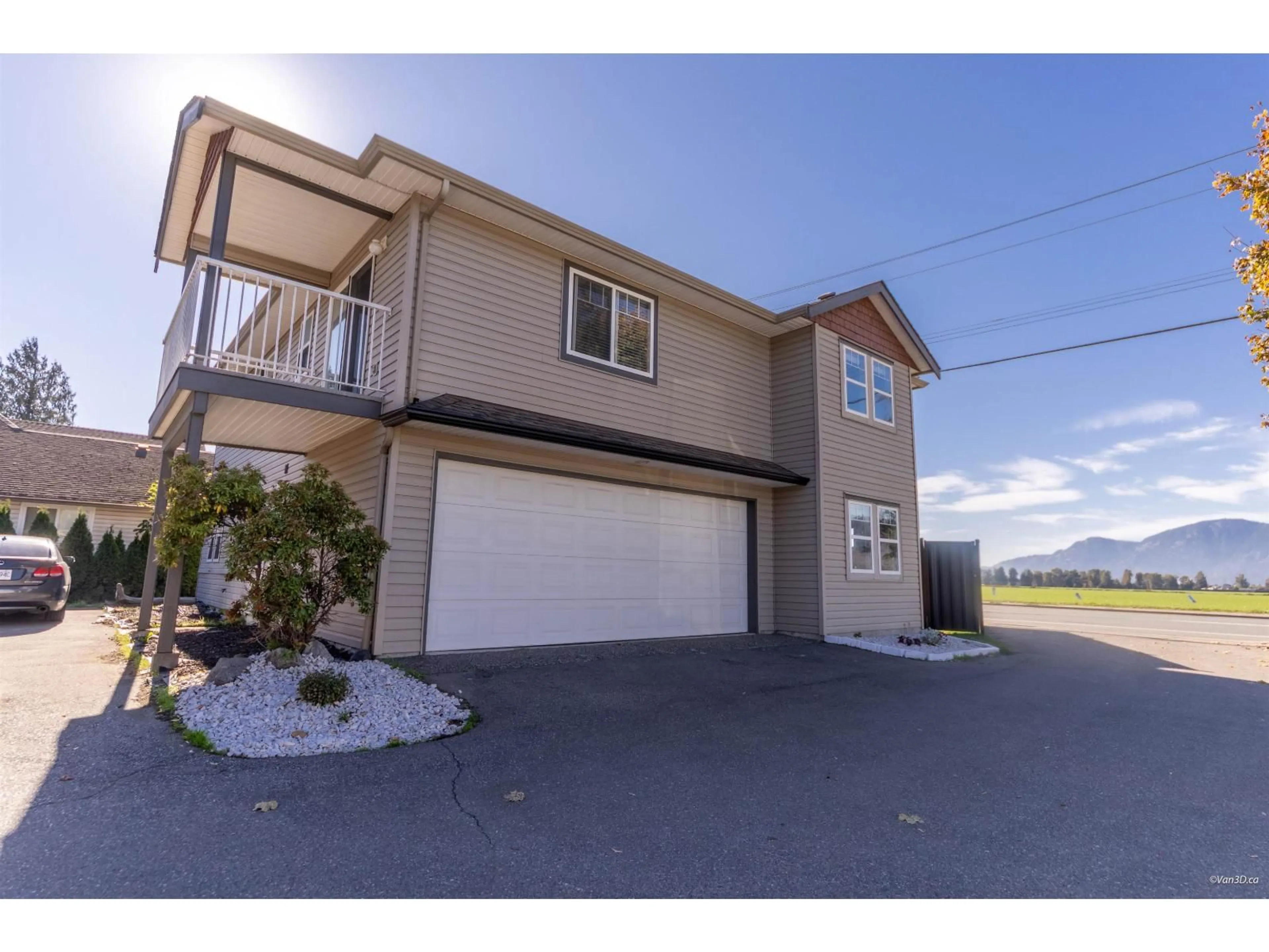 A pic from outside/outdoor area/front of a property/back of a property/a pic from drone, unknown for 1 - 7276 EVANS ROAD, Chilliwack British Columbia V2R1L1