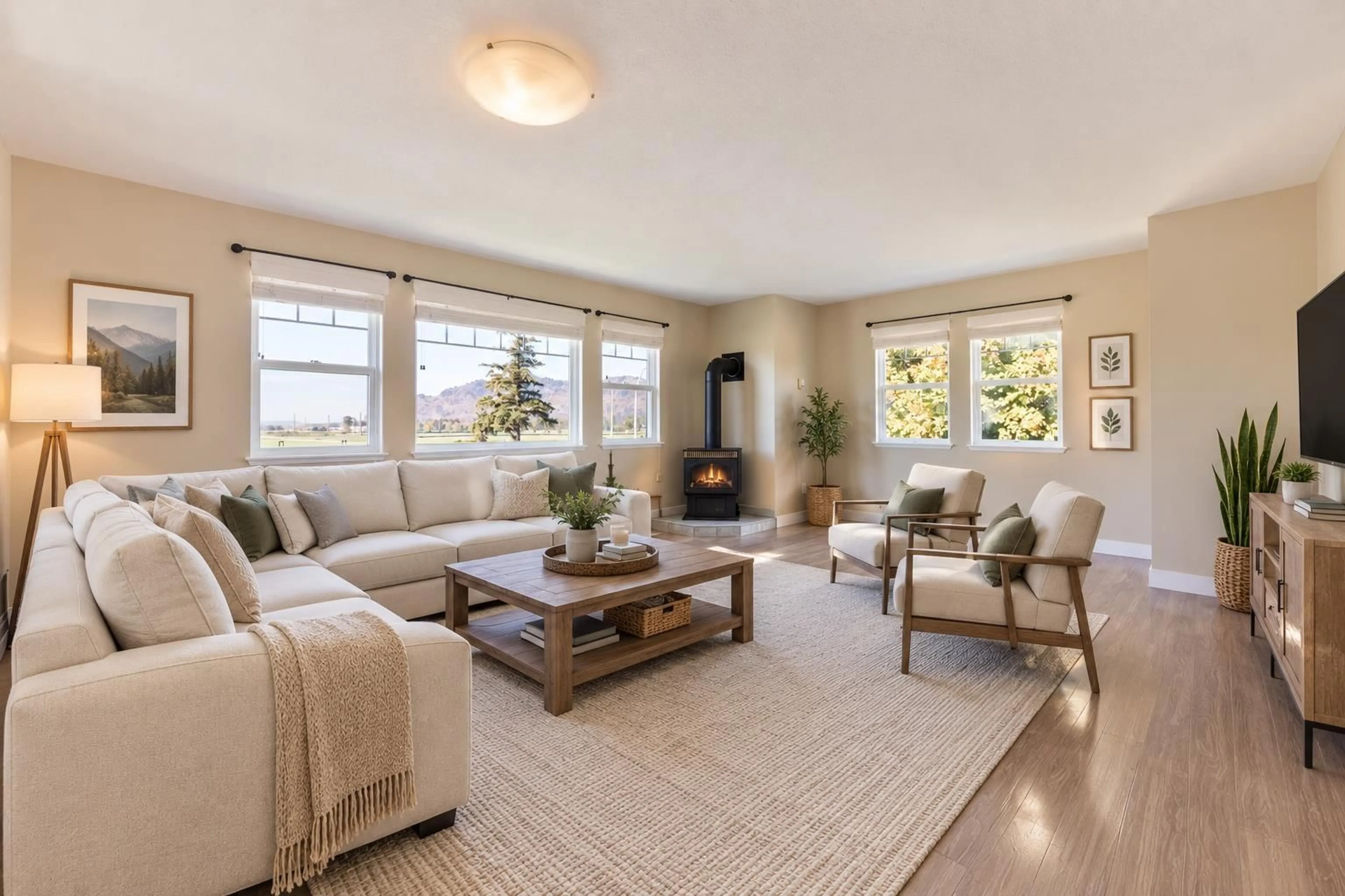 Living room with furniture, unknown for 1 - 7276 EVANS ROAD, Chilliwack British Columbia V2R1L1