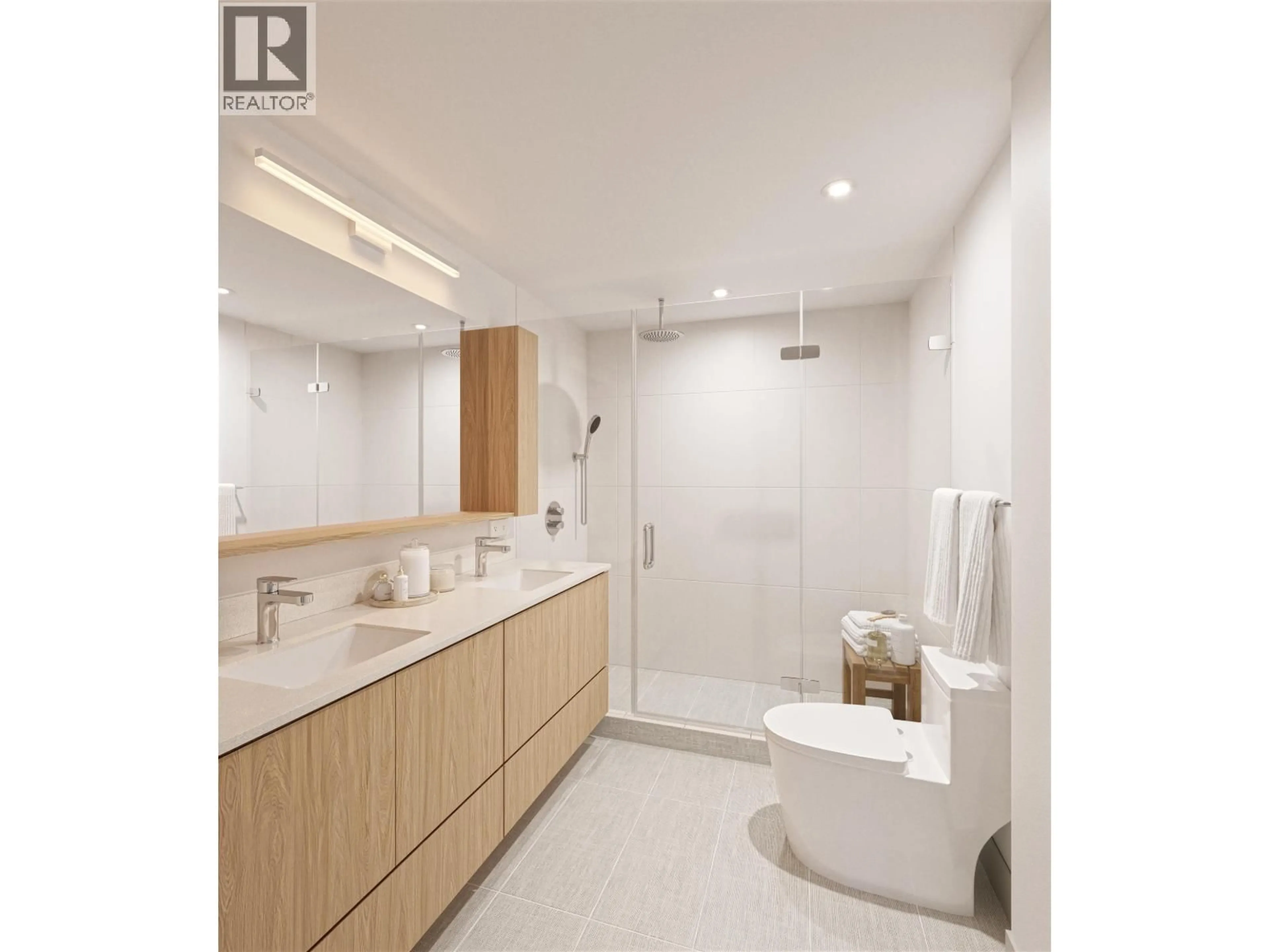 Contemporary bathroom, ceramic/tile floor for 108 - 597 THOMPSON AVENUE, Coquitlam British Columbia V3J3Z9