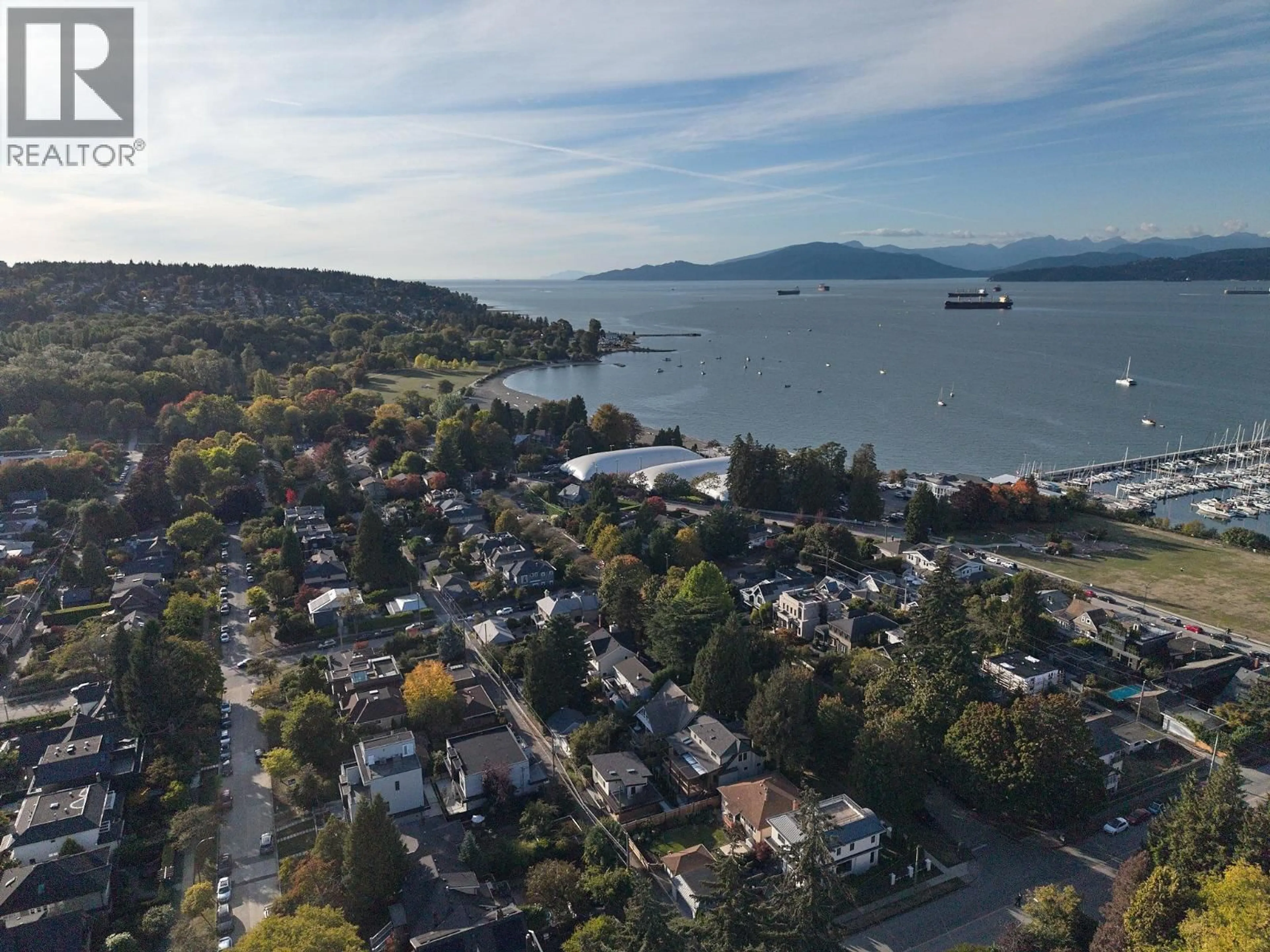 A pic from outside/outdoor area/front of a property/back of a property/a pic from drone, water/lake/river/ocean view for 3732 1ST AVENUE, Vancouver British Columbia V6R1H4
