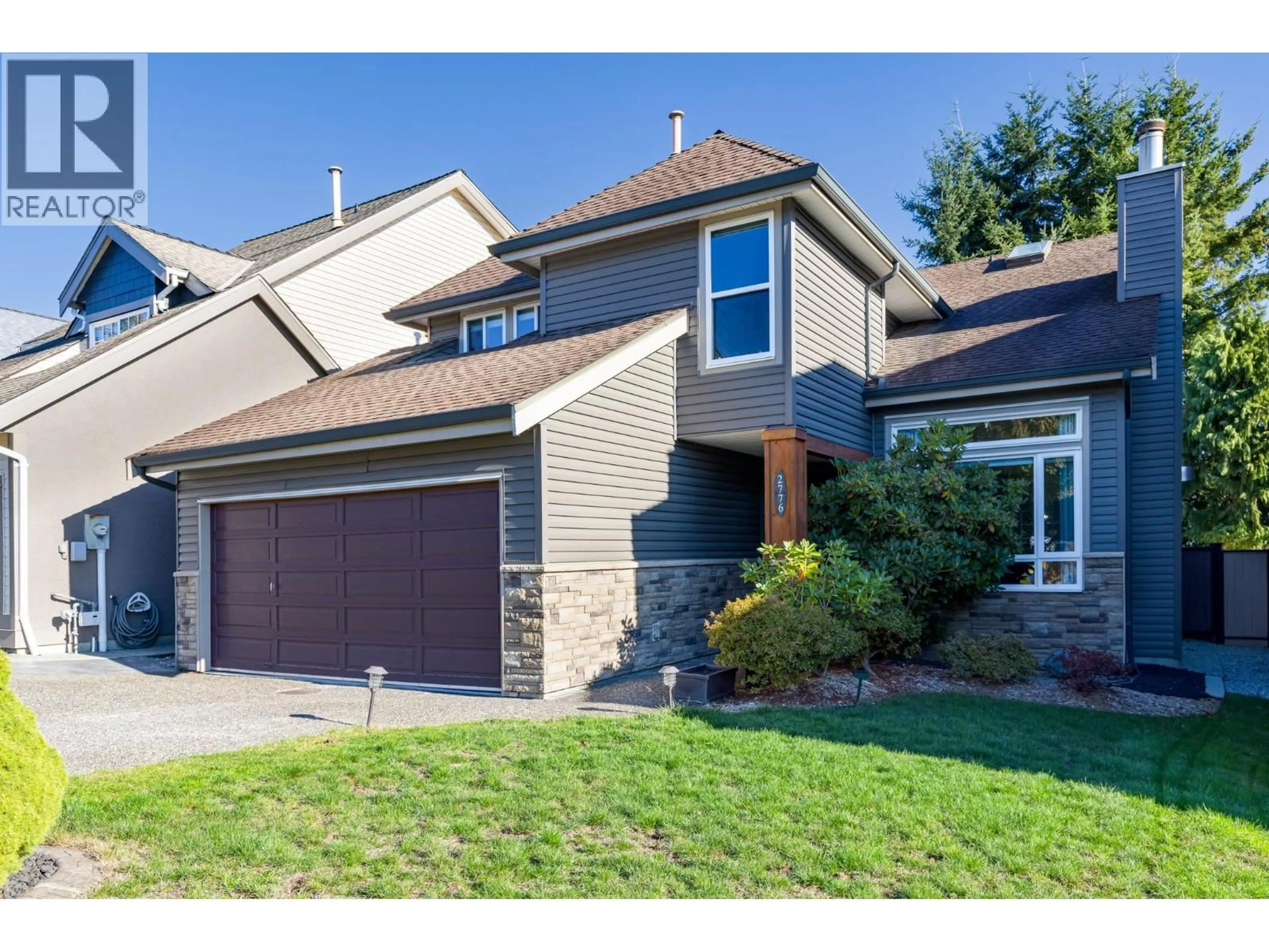 Home with brick exterior material, street for 2776 WESTLAKE DRIVE, Coquitlam British Columbia V3C5K1