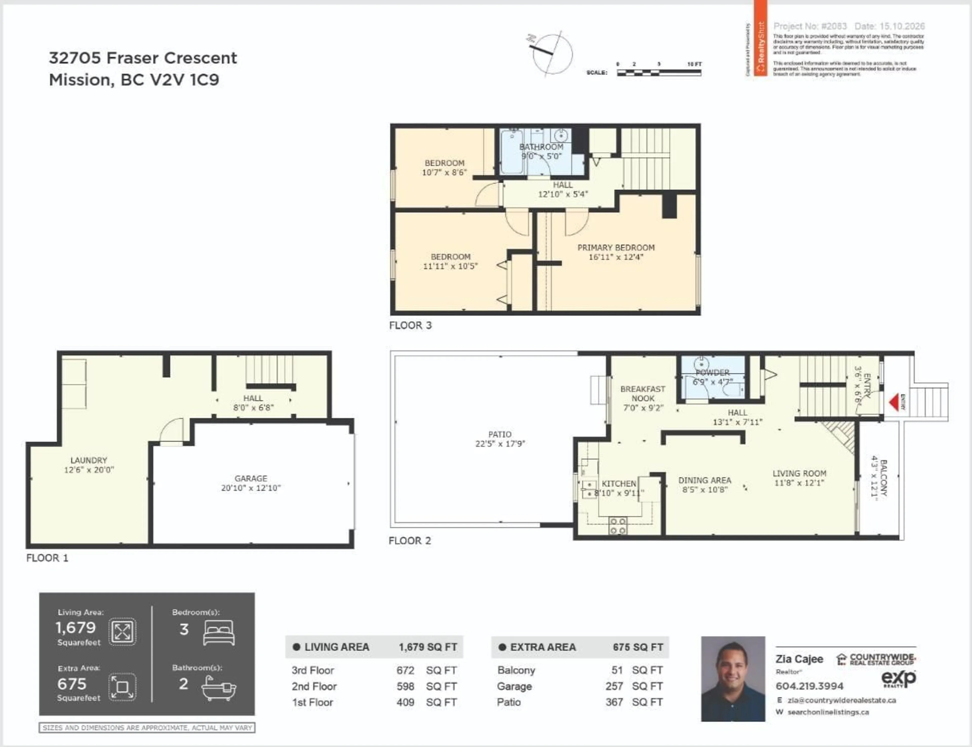 Floor plan for 9 - 32705 FRASER CRESCENT, Mission British Columbia V2V1C9