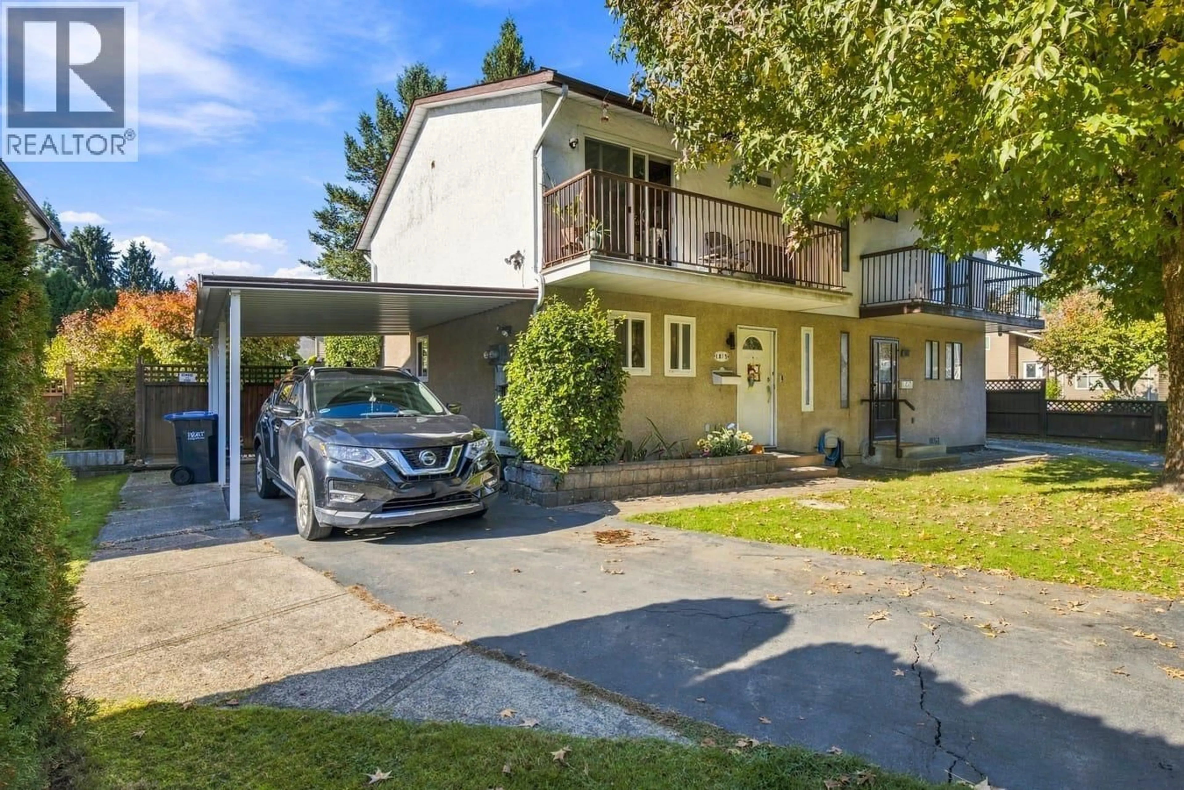 A pic from outside/outdoor area/front of a property/back of a property/a pic from drone, street for 1815 BROWN STREET, Port Coquitlam British Columbia V3C4L9