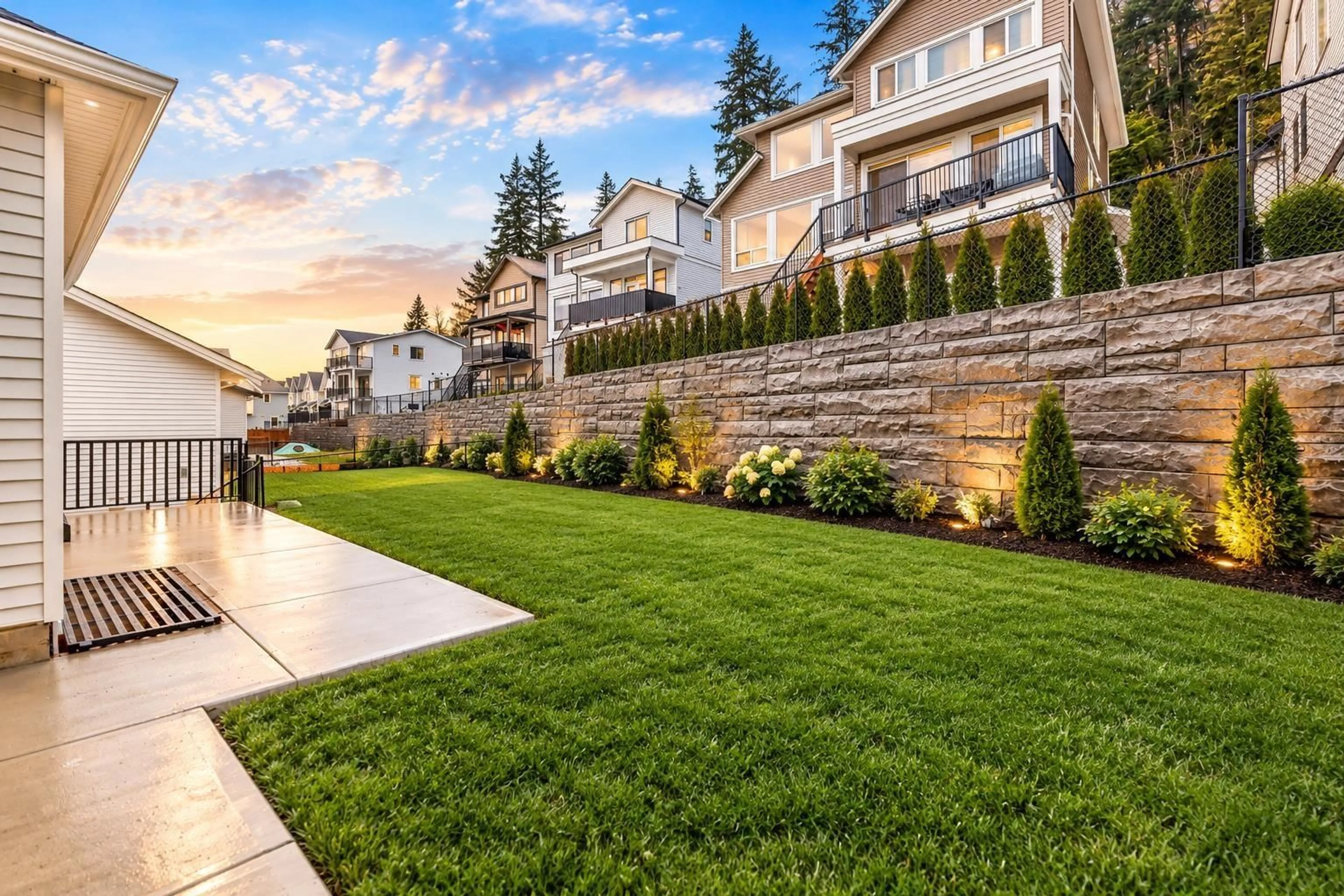 Patio, mountain view for 33975 BARKER COURT, Mission British Columbia V2V6B2
