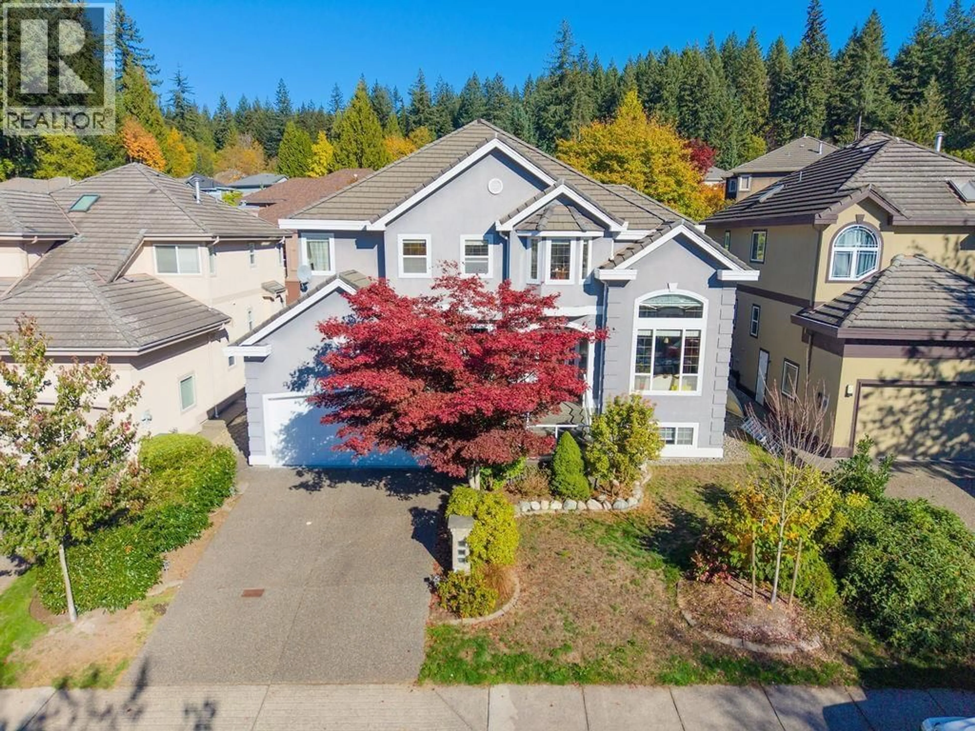 A pic from outside/outdoor area/front of a property/back of a property/a pic from drone, street for 246 PARKSIDE DRIVE, Port Moody British Columbia V3H4Z8