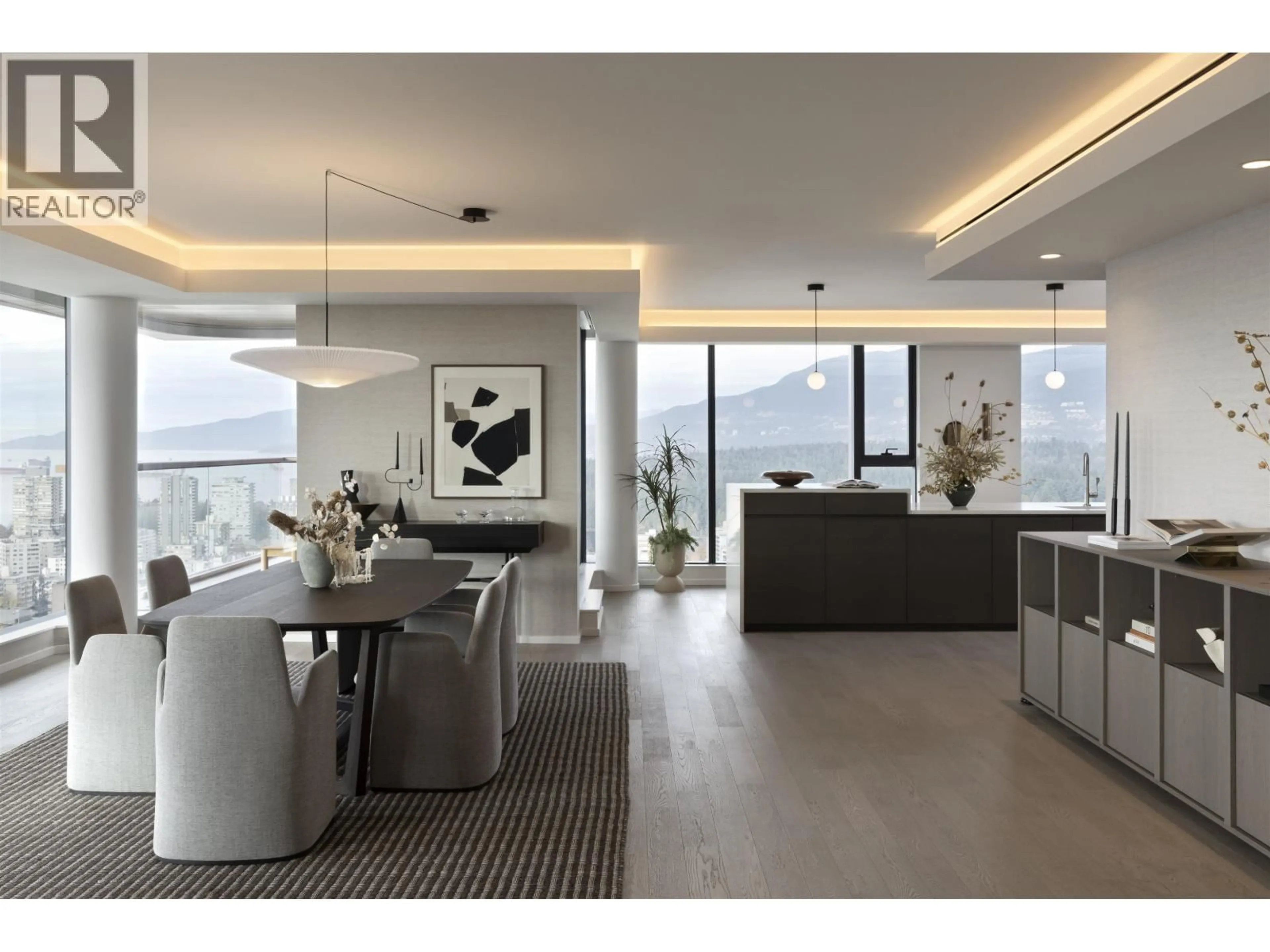 Open concept kitchen, unknown for 3301 - 1408 ROBSON STREET, Vancouver British Columbia V6G0E6