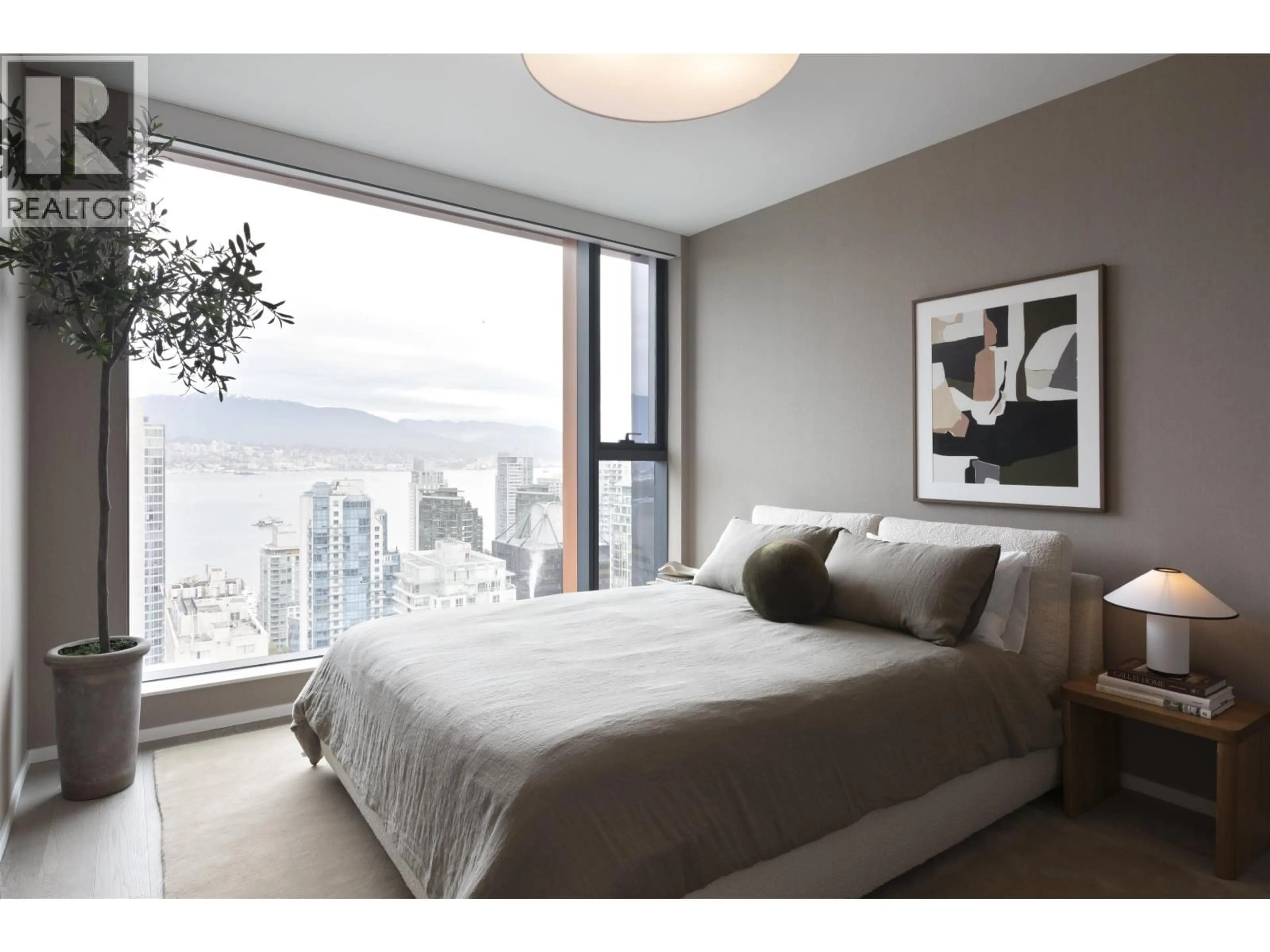 Bedroom with bed, unknown for 3301 - 1408 ROBSON STREET, Vancouver British Columbia V6G0E6