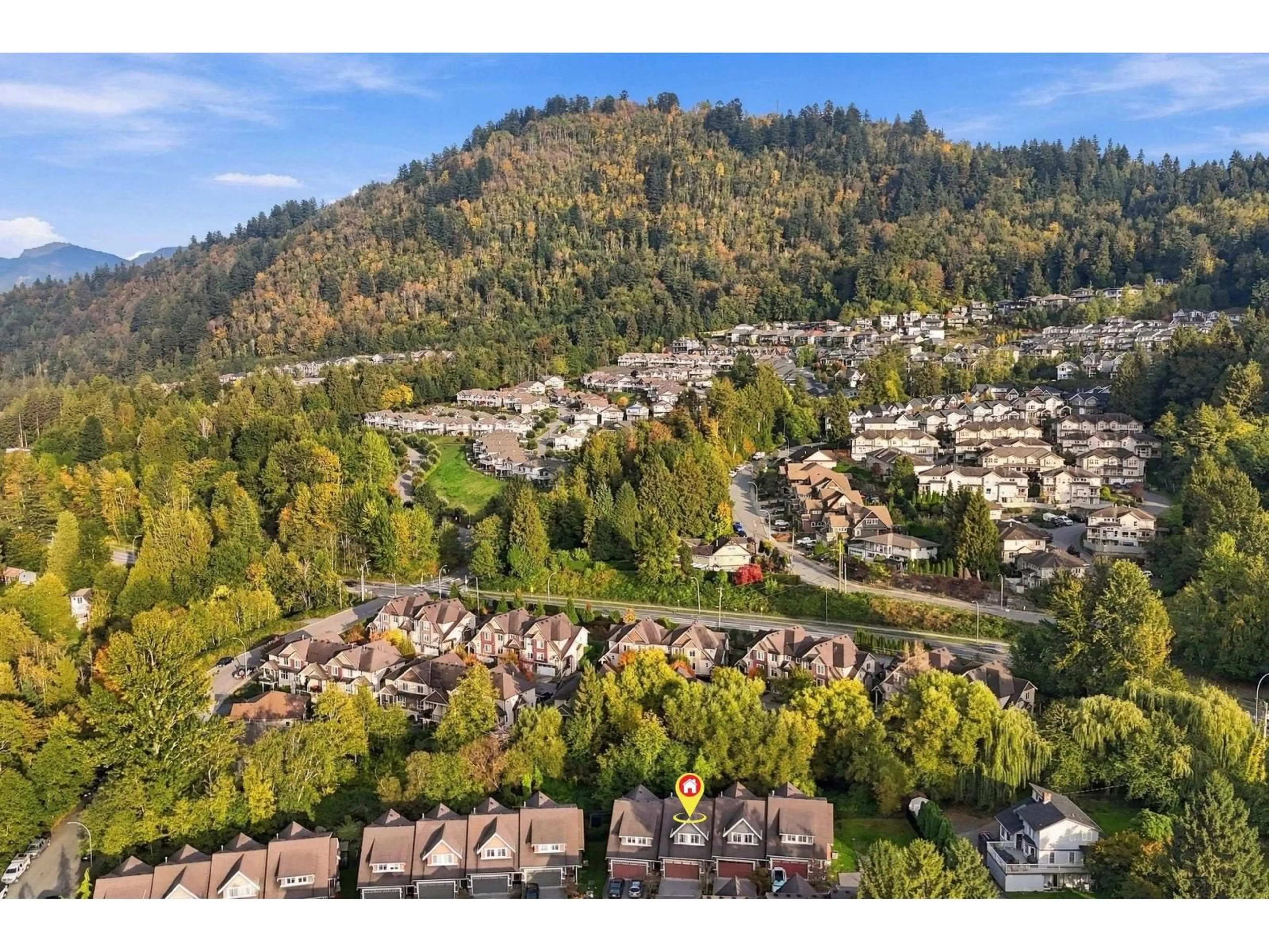 A pic from outside/outdoor area/front of a property/back of a property/a pic from drone, mountain view for 14 - 46808 HUDSON ROAD, Chilliwack British Columbia V2R0L4