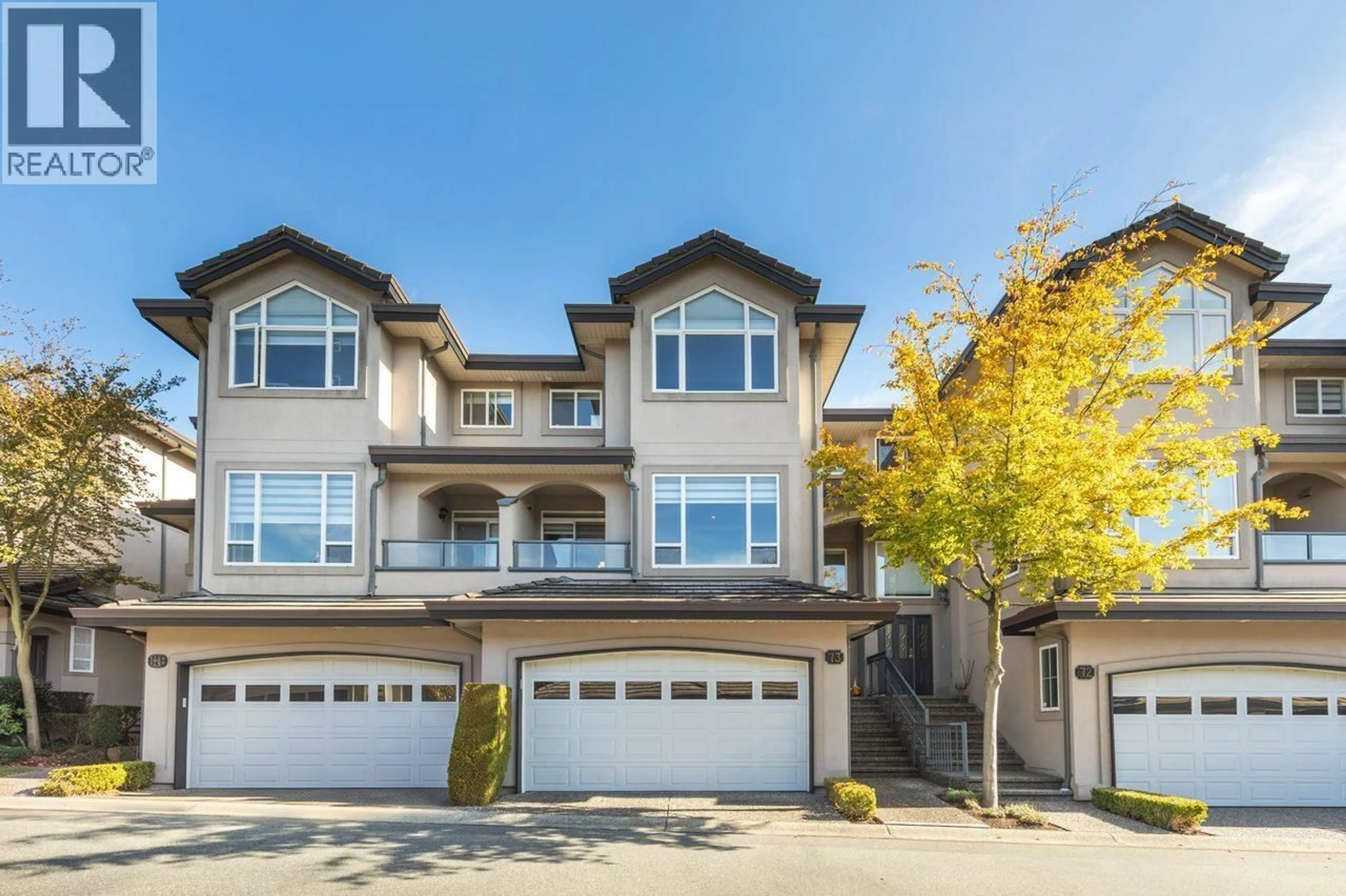 A pic from outside/outdoor area/front of a property/back of a property/a pic from drone, street for 73 - 678 CITADEL DRIVE, Port Coquitlam British Columbia V3C6M7
