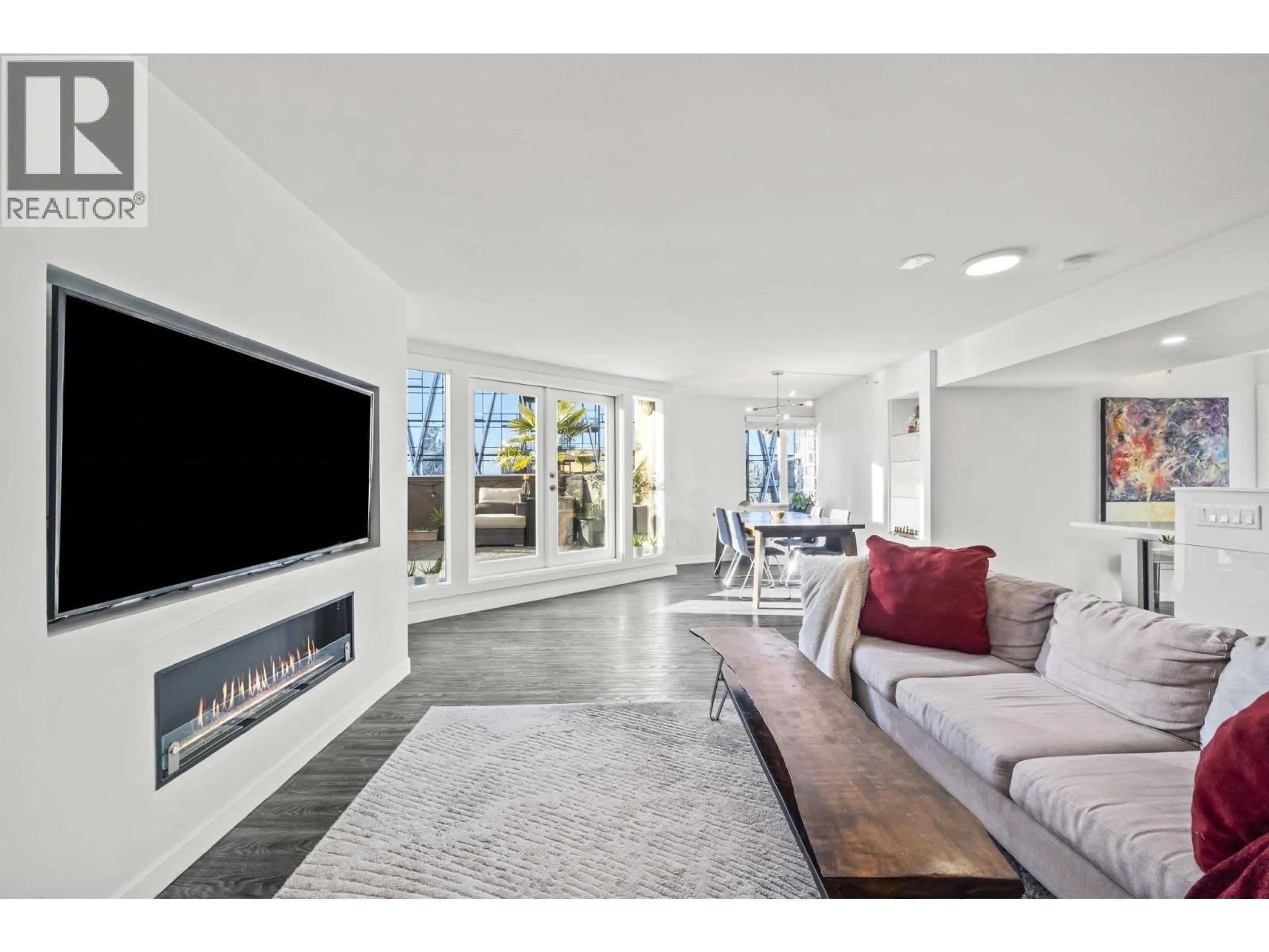 Living room with furniture, unknown for 1704 - 488 HELMCKEN STREET, Vancouver British Columbia V6B6E4