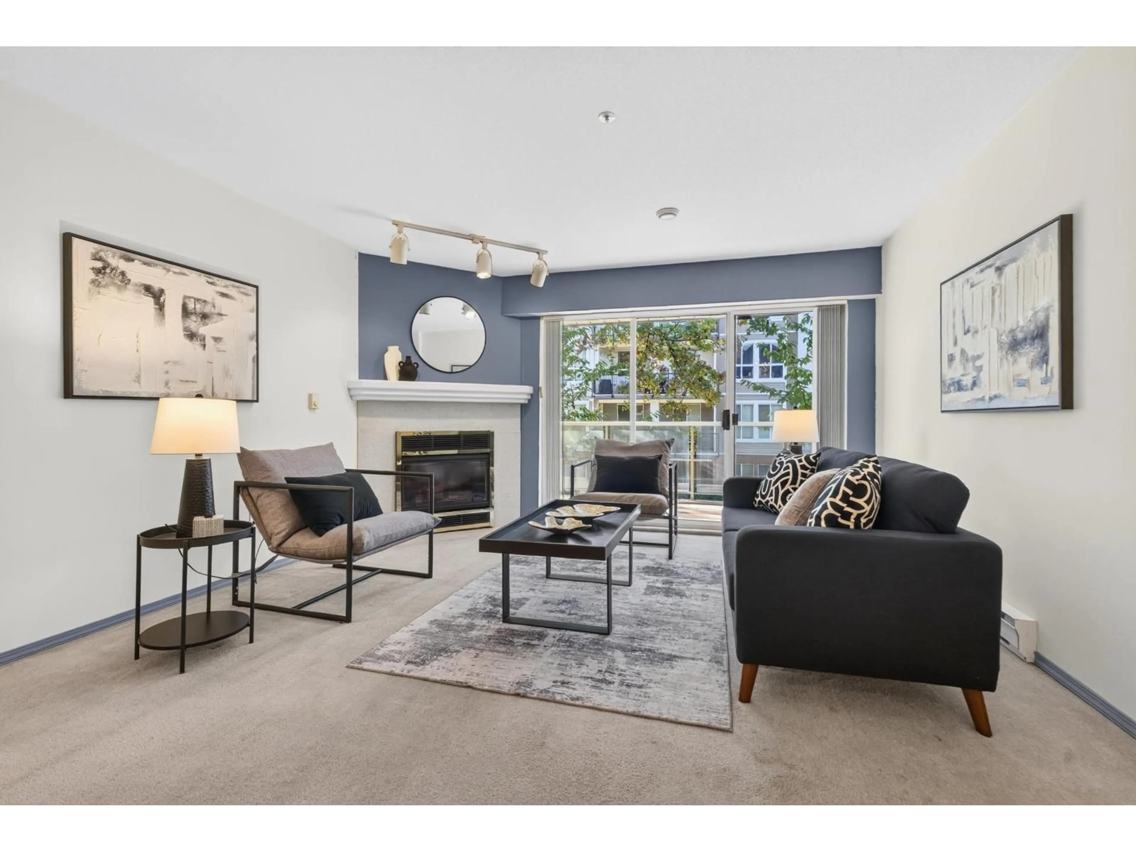 Living room with furniture, unknown for 209 - 5419 201A STREET, Langley British Columbia V3A1S7