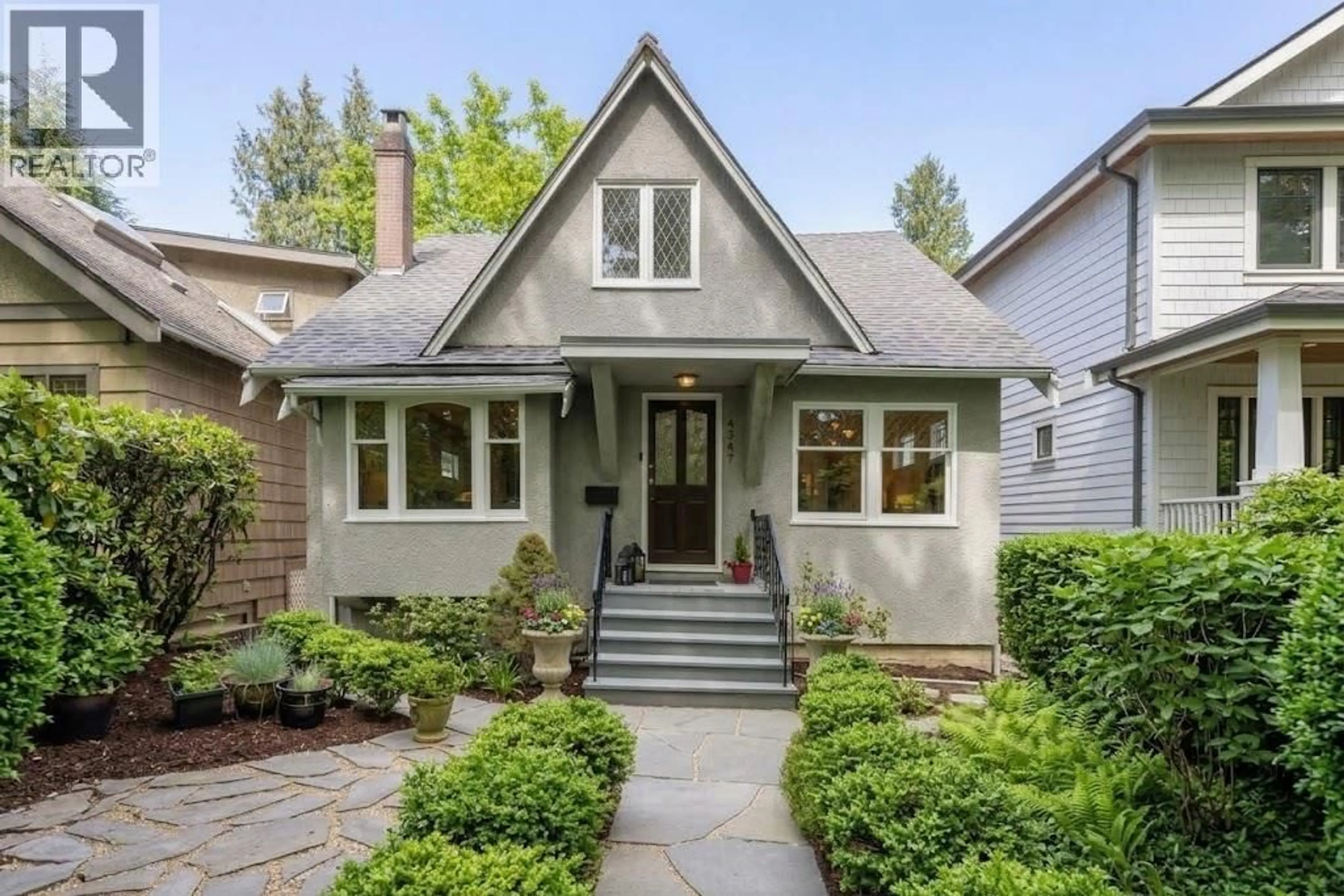 Home with brick exterior material, street for 4343 11TH AVENUE, Vancouver British Columbia V6R2L9