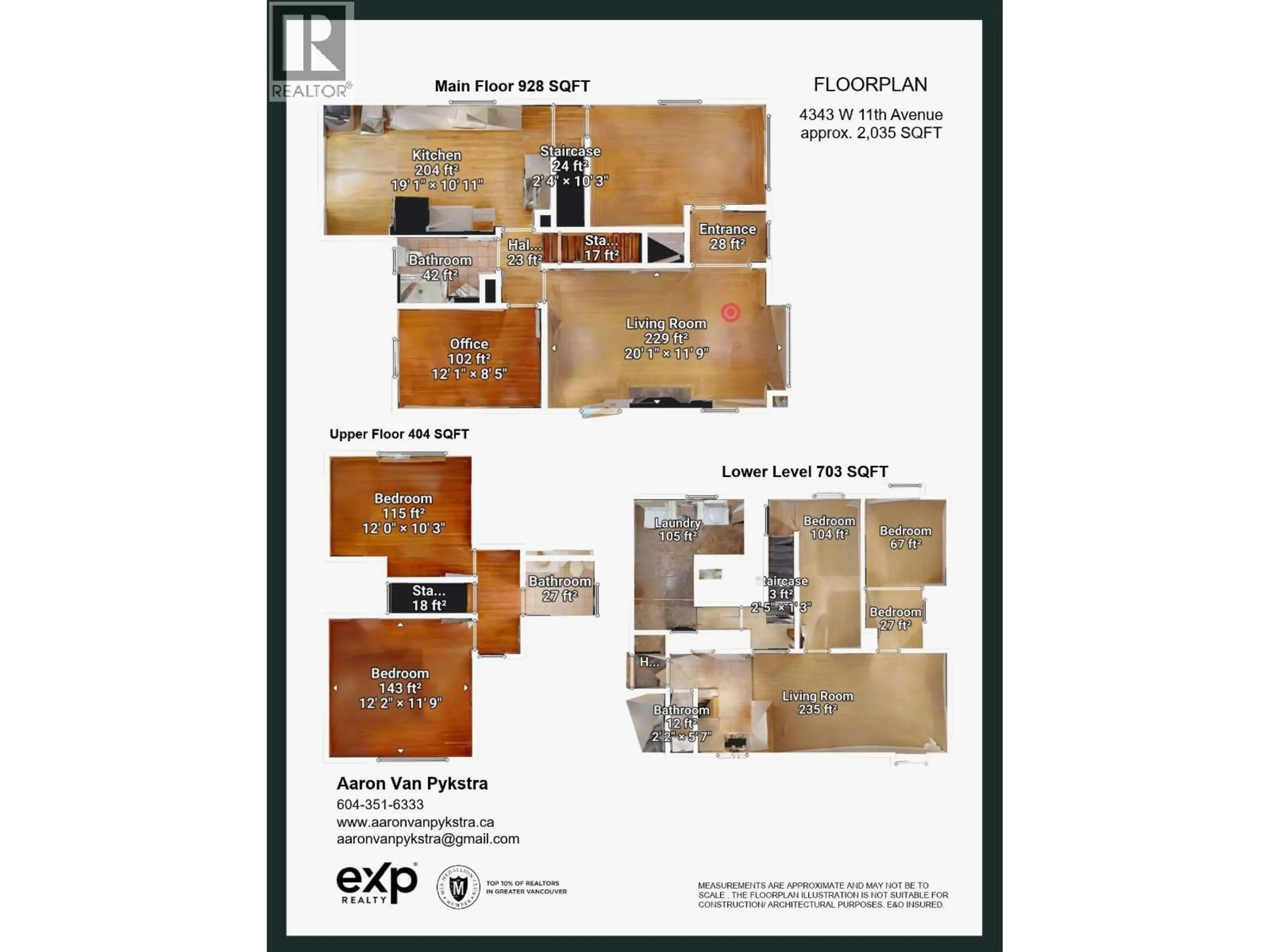 Floor plan for 4343 11TH AVENUE, Vancouver British Columbia V6R2L9