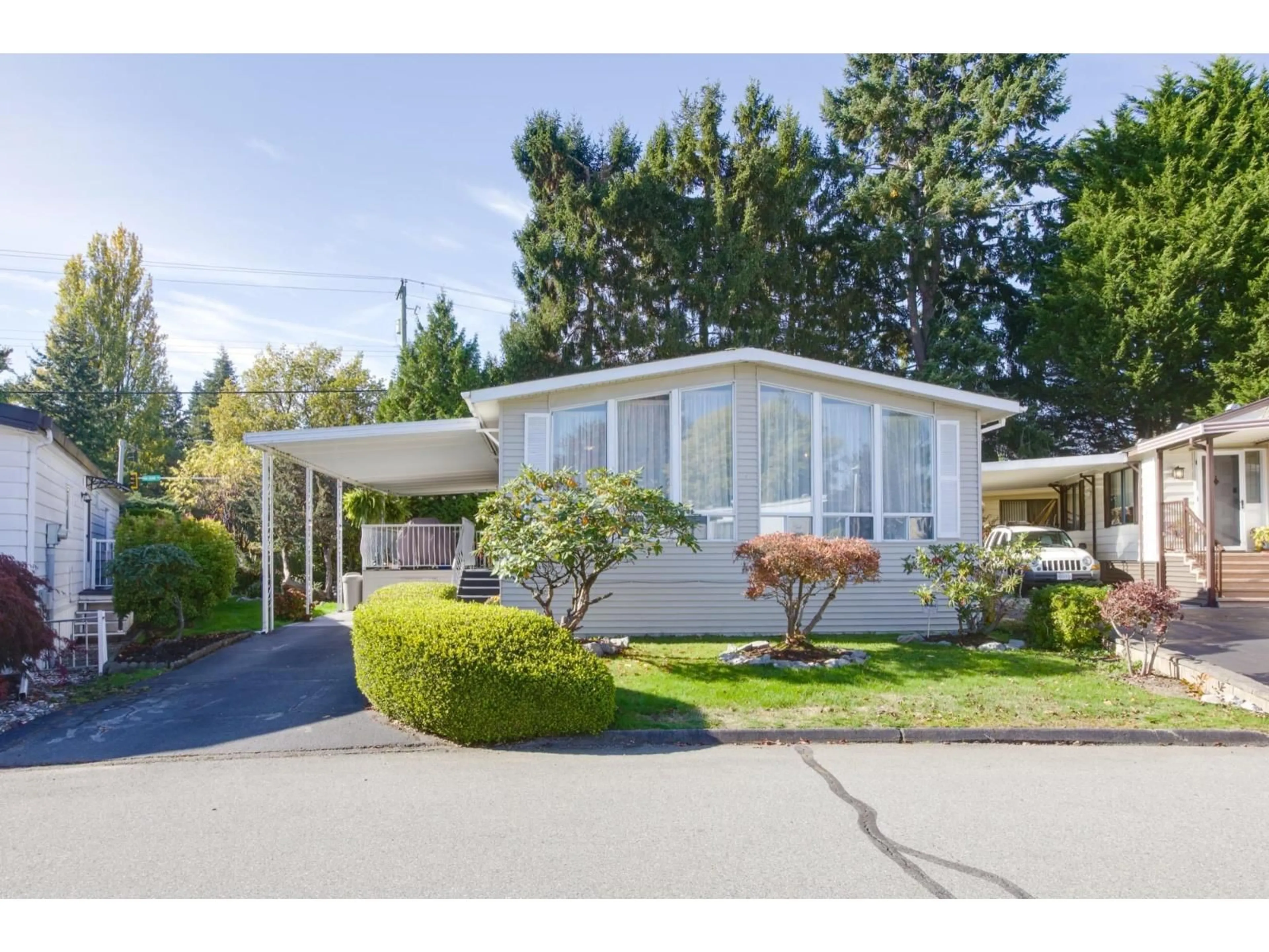 Home with vinyl exterior material, street for 65 - 15875 20 AVENUE, Surrey British Columbia V4A2B1