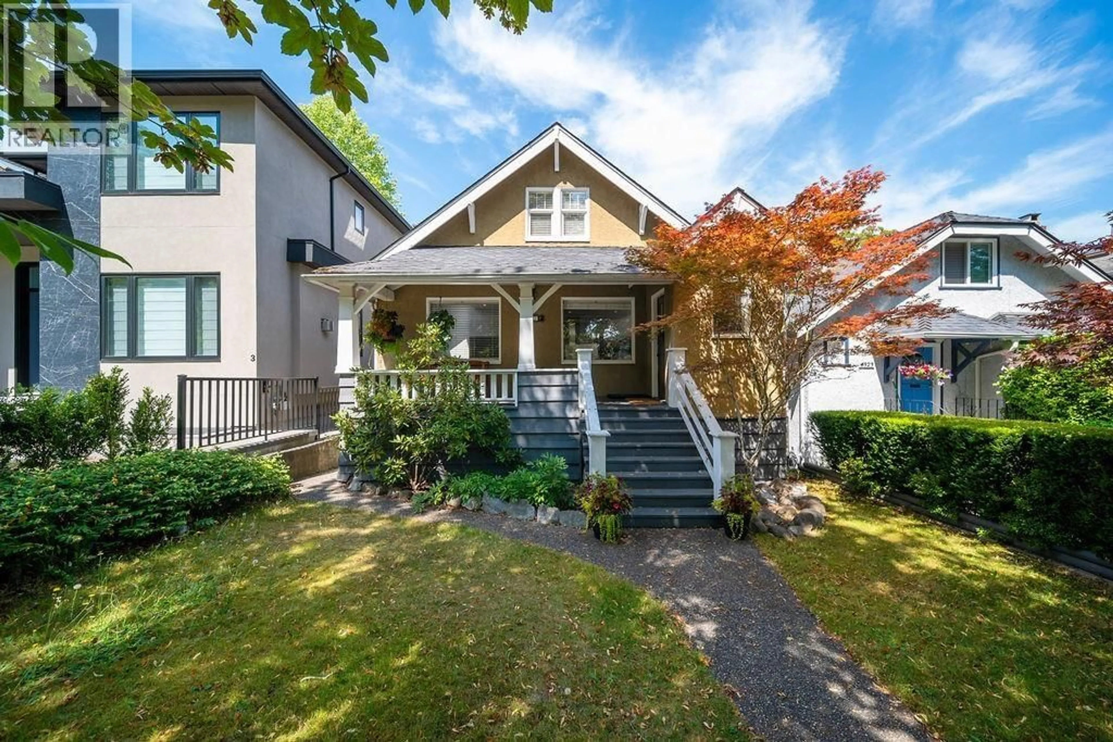 Home with vinyl exterior material, street for 4327 12TH AVENUE, Vancouver British Columbia V6R2P9
