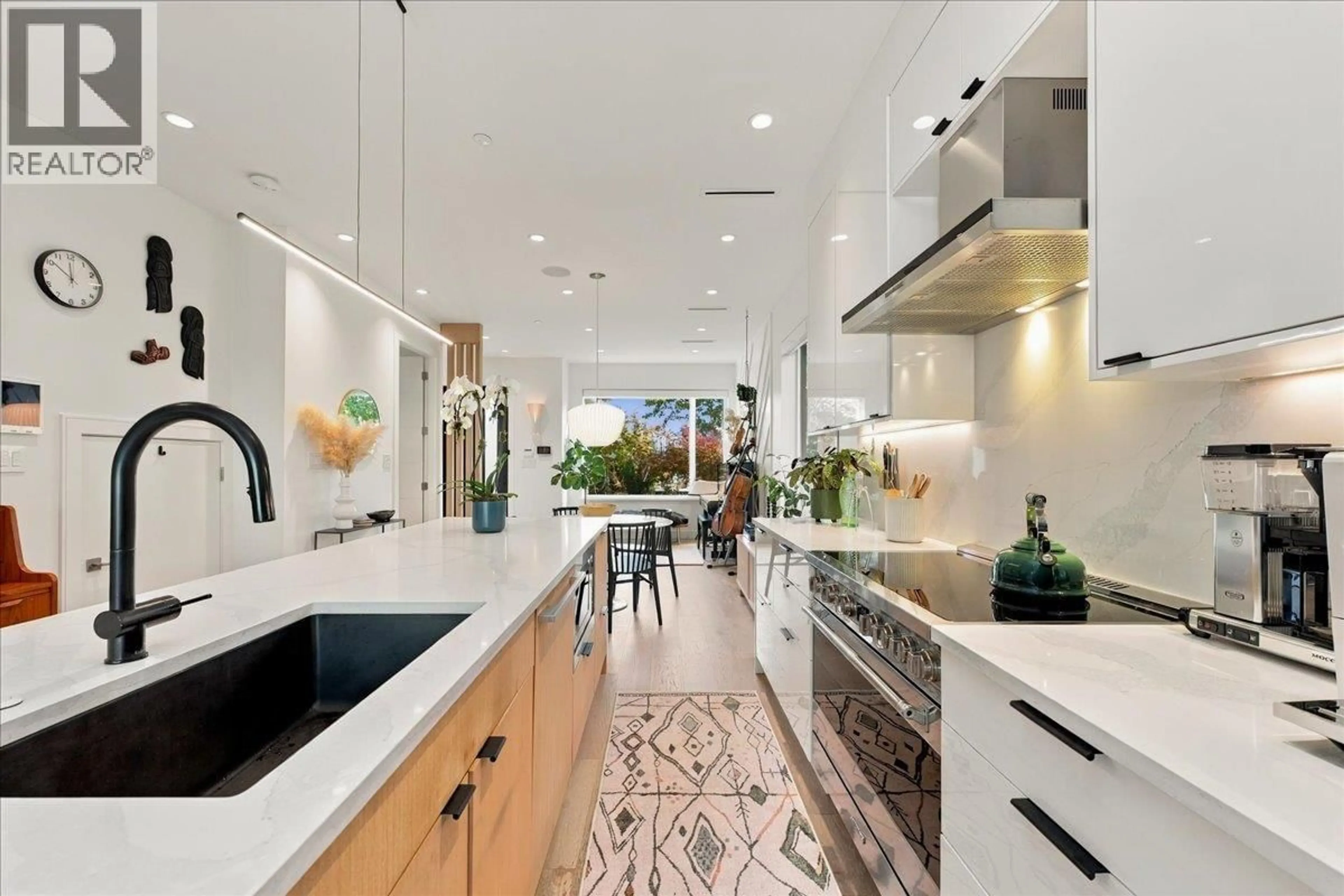 Contemporary kitchen, ceramic/tile floor for 4837 ROSS STREET, Vancouver British Columbia V5V4V1