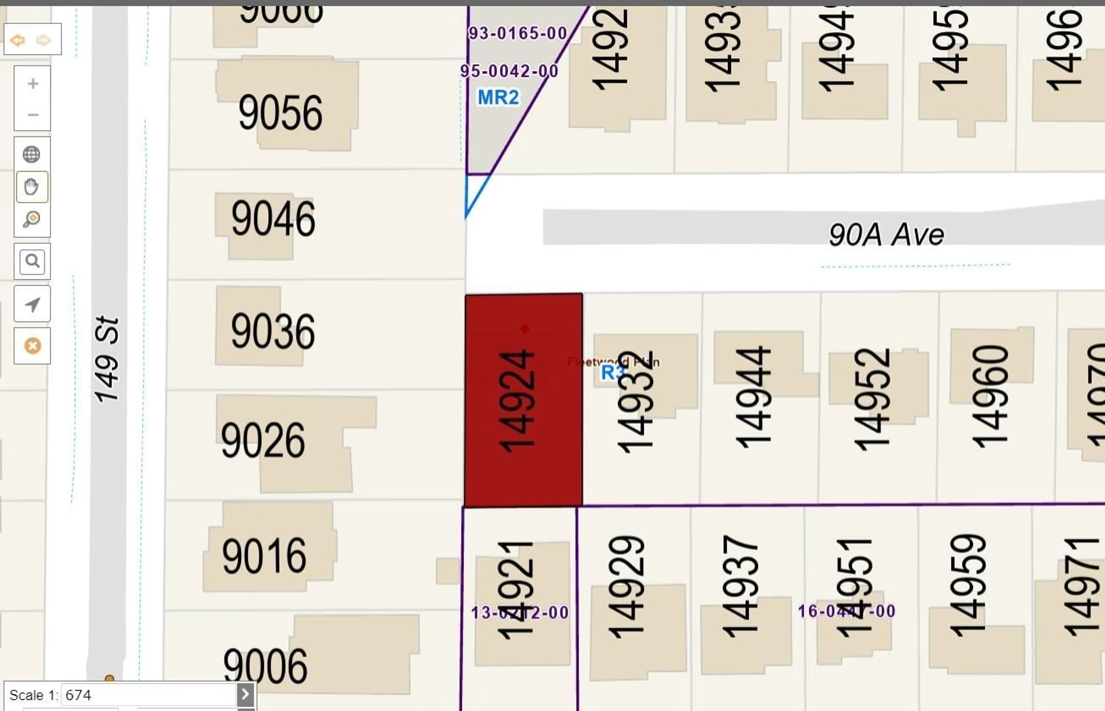 Floor plan for 14924 90A AVENUE, Surrey British Columbia V3R1B4